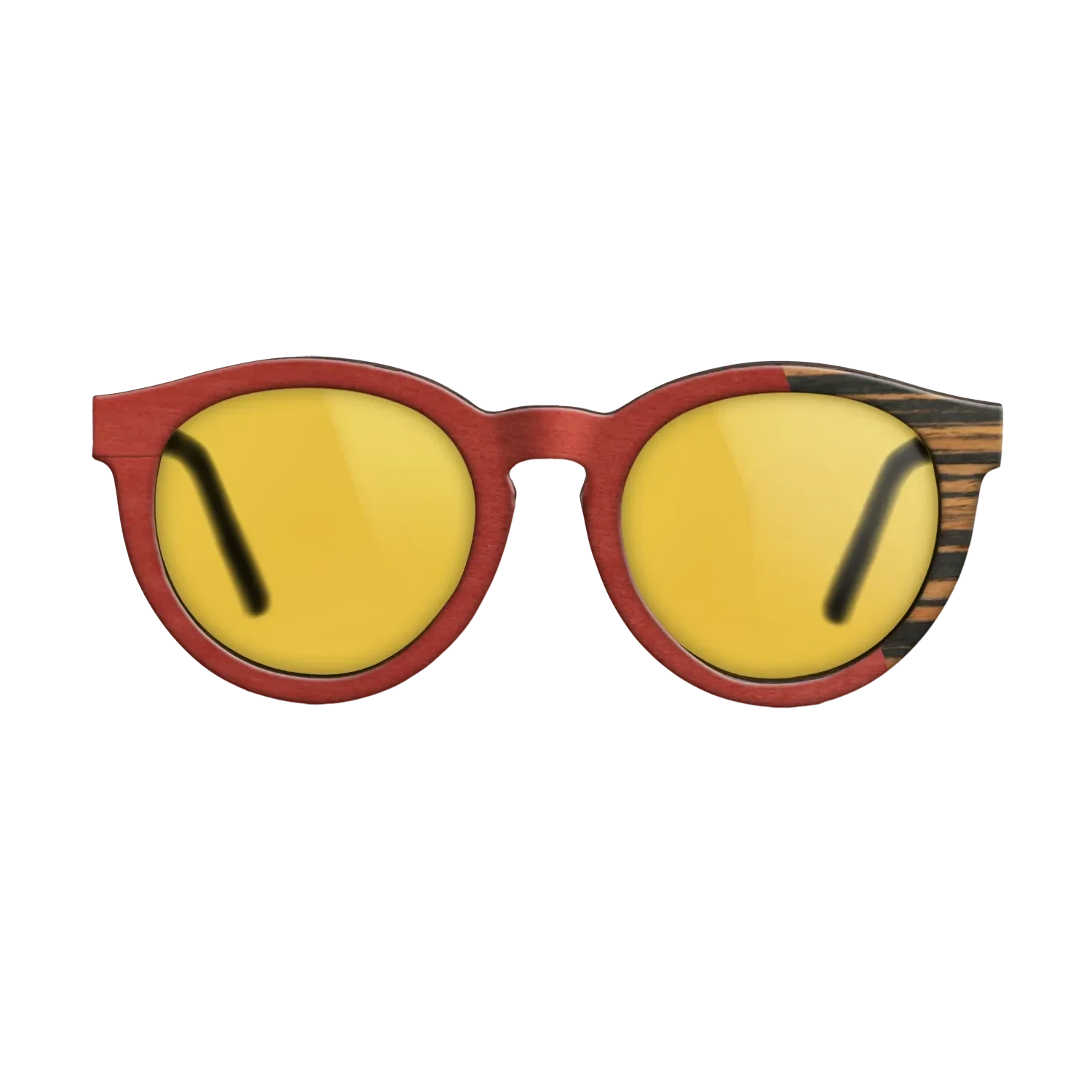 Red Poplar Angle Italian Ebony - The Rebel - Round - 2121  - Chroma - SIRIS wood optic