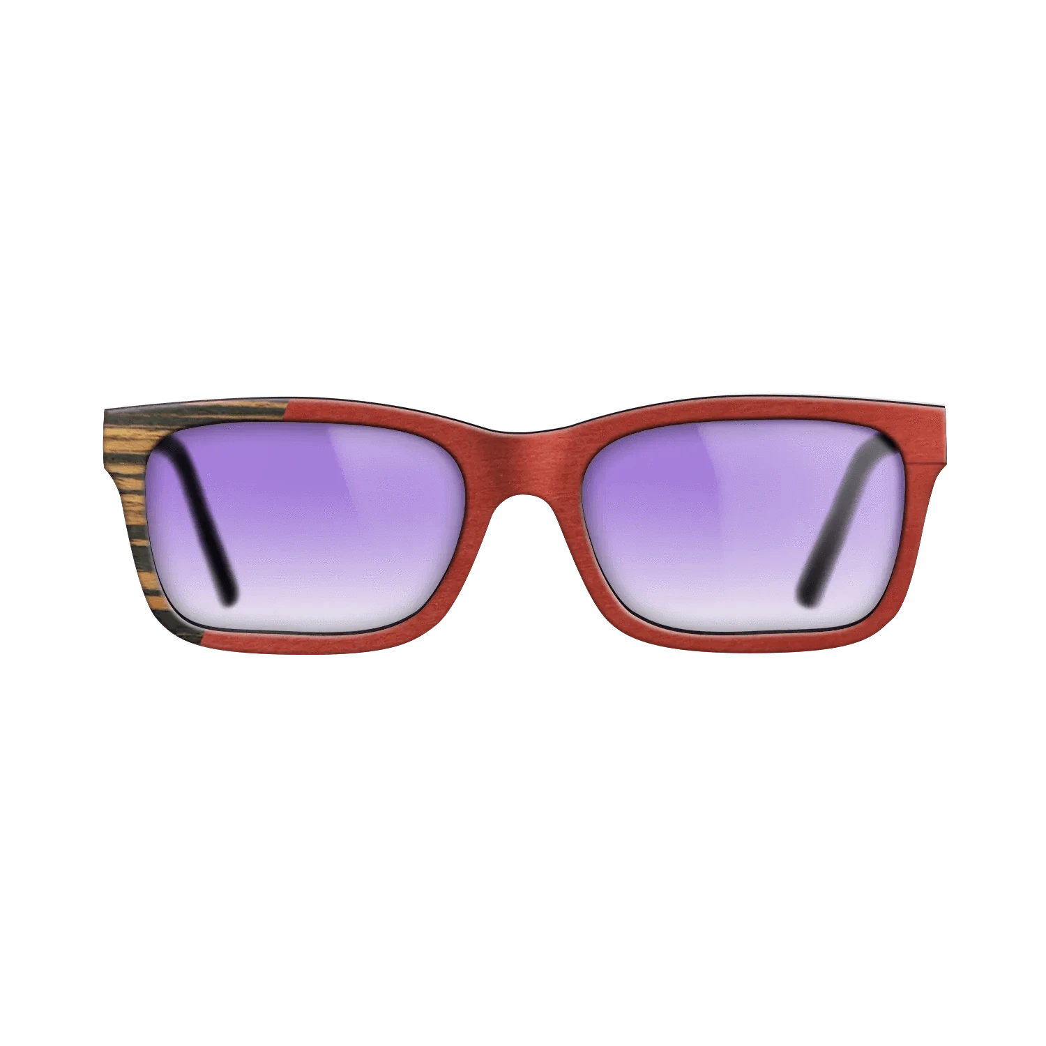 Red Poplar Angle Italian Ebony Walnut - The Sage - Rectangle - 2120  - Chroma - SIRIS wood optic