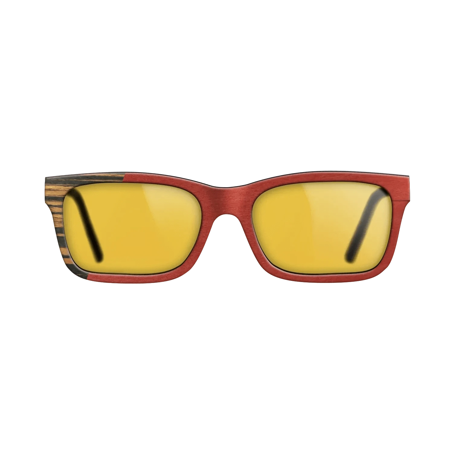 Red Poplar Angle Italian Ebony Walnut - The Sage - Rectangle - 2120  - Chroma - SIRIS wood optic