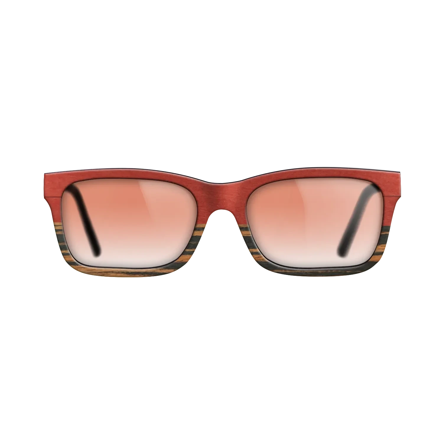 Red Poplar Tophalf Italian Ebony - The Sage - Rectangle - 2122  - Chroma - SIRIS wood optic