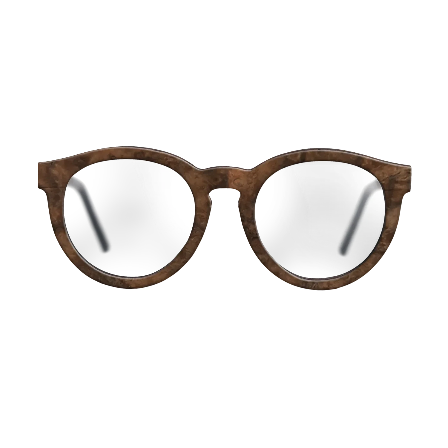 Walnut Burl,Walnut: Straight Grain: Single Cut - The Rebel - Round - SIRIS wood optic