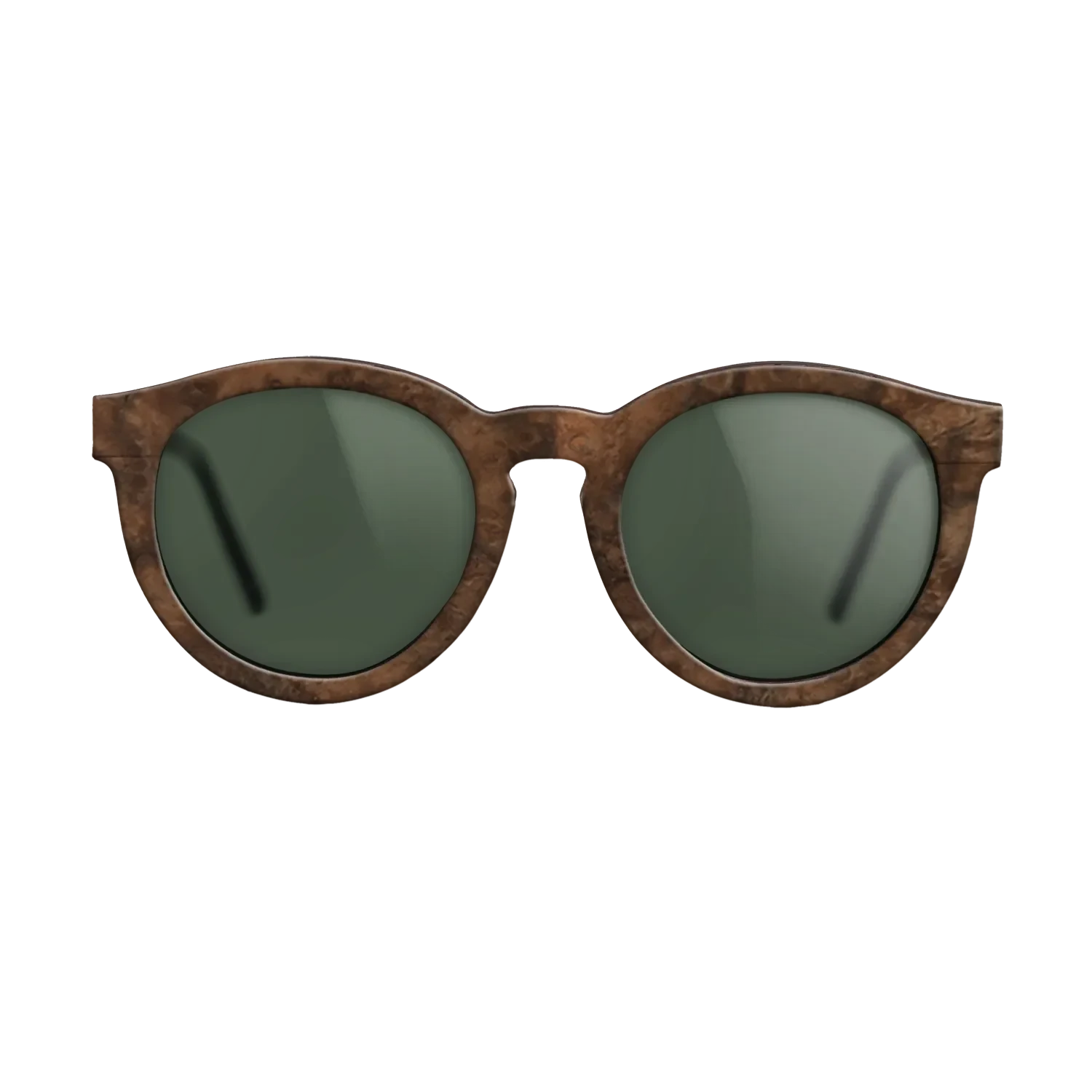 Walnut Burl,Walnut: Straight Grain: Single Cut - The Rebel - Round - SIRIS wood optic