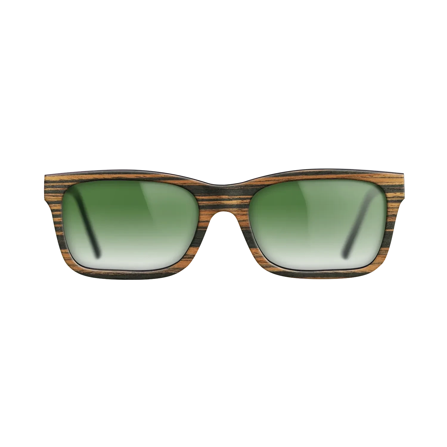 Italian Ebony,Walnut: Straight Grain: Single Cut - The Sage - Block - SIRIS wood optic