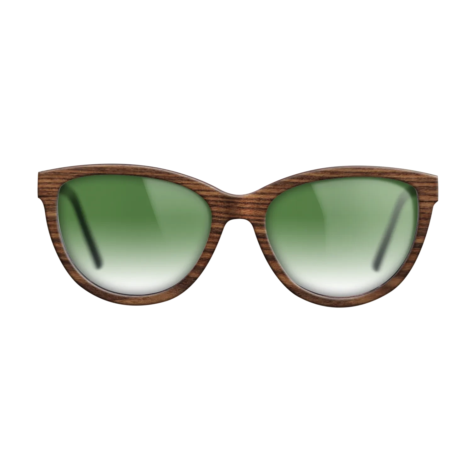 Walnut: Straight Grain,Santos Rosewood Dark: Single Cut - The Maiden - Cat - SIRIS wood optic