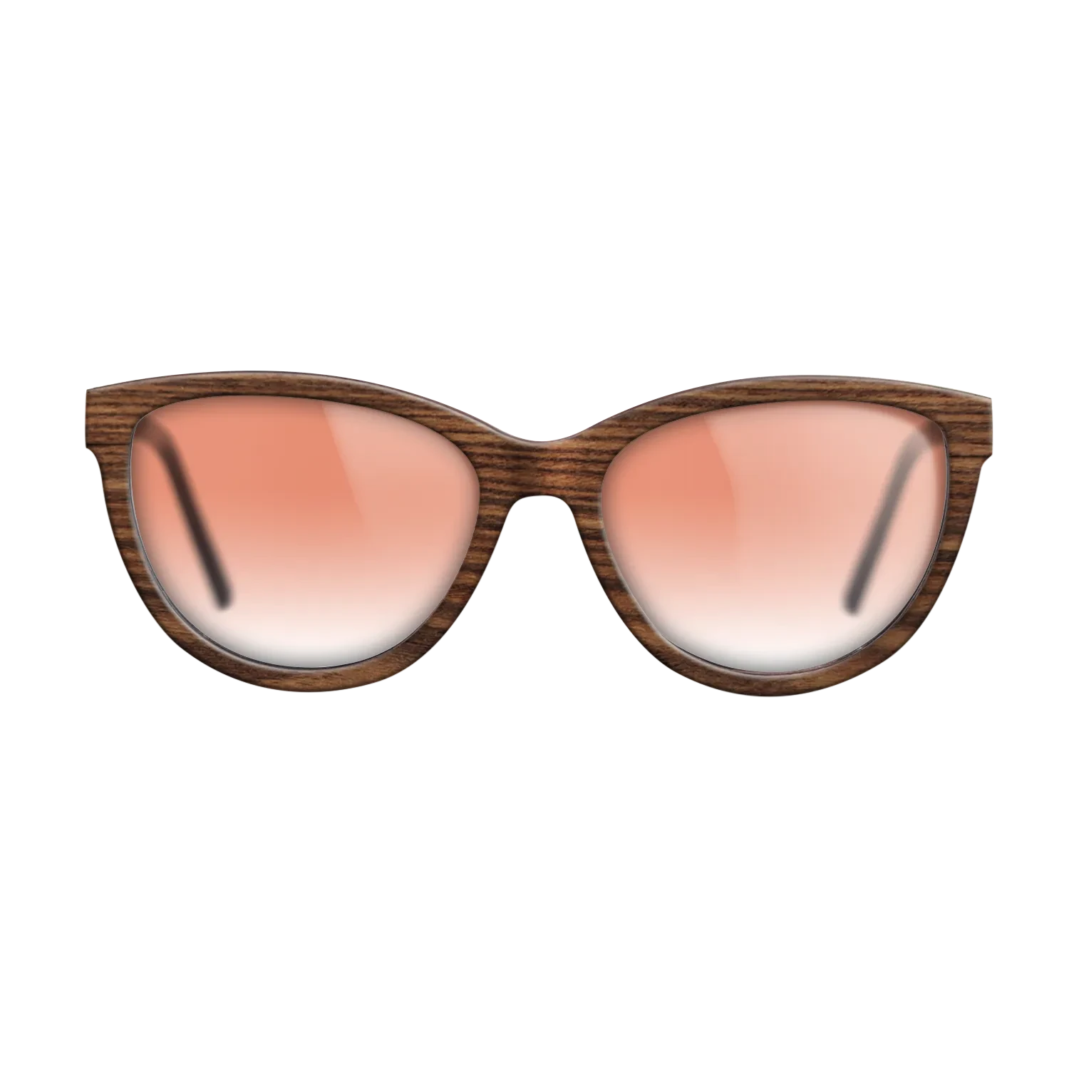 Walnut: Straight Grain,Santos Rosewood Dark: Single Cut - The Maiden - Cat - SIRIS wood optic