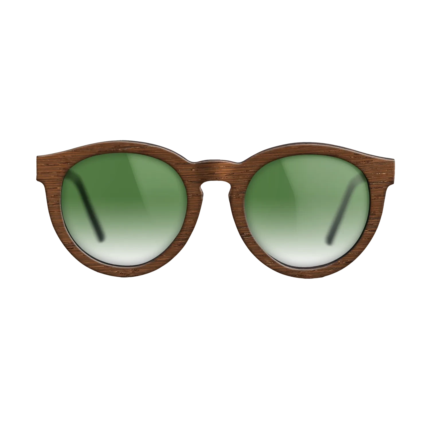 Wenge,Walnut: Straight Grain: Single Cut - The Rebel - Round - SIRIS wood optic