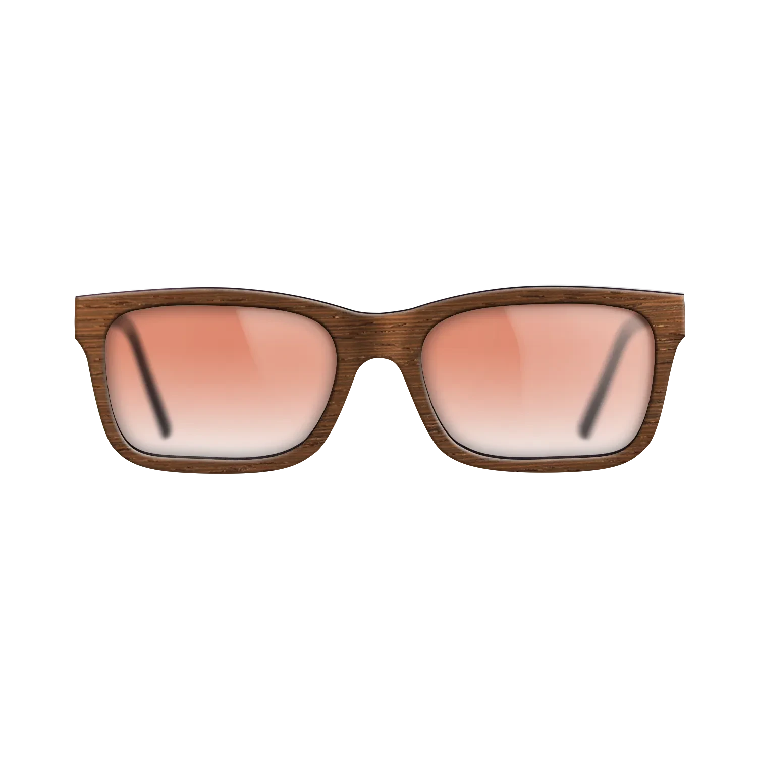 Wenge,Walnut: Straight Grain: Single Cut - The Sage - Block - SIRIS wood optic