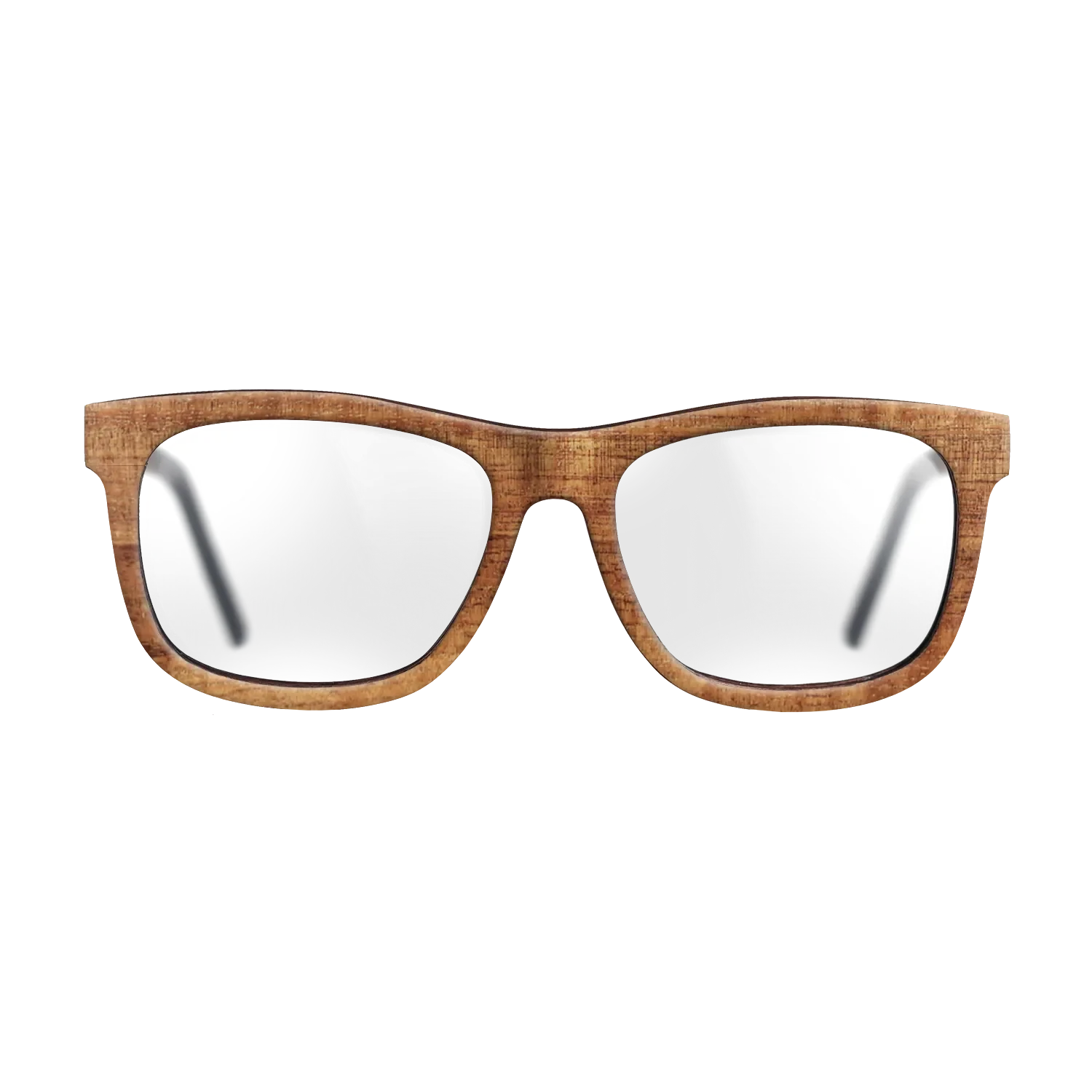 Walnut: Straight Grain,Koa: Single Cut - The Hero - Square