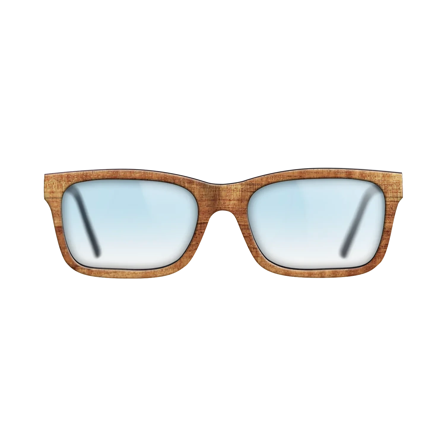 Walnut: Straight Grain,Koa: Single Cut - The Sage - Block