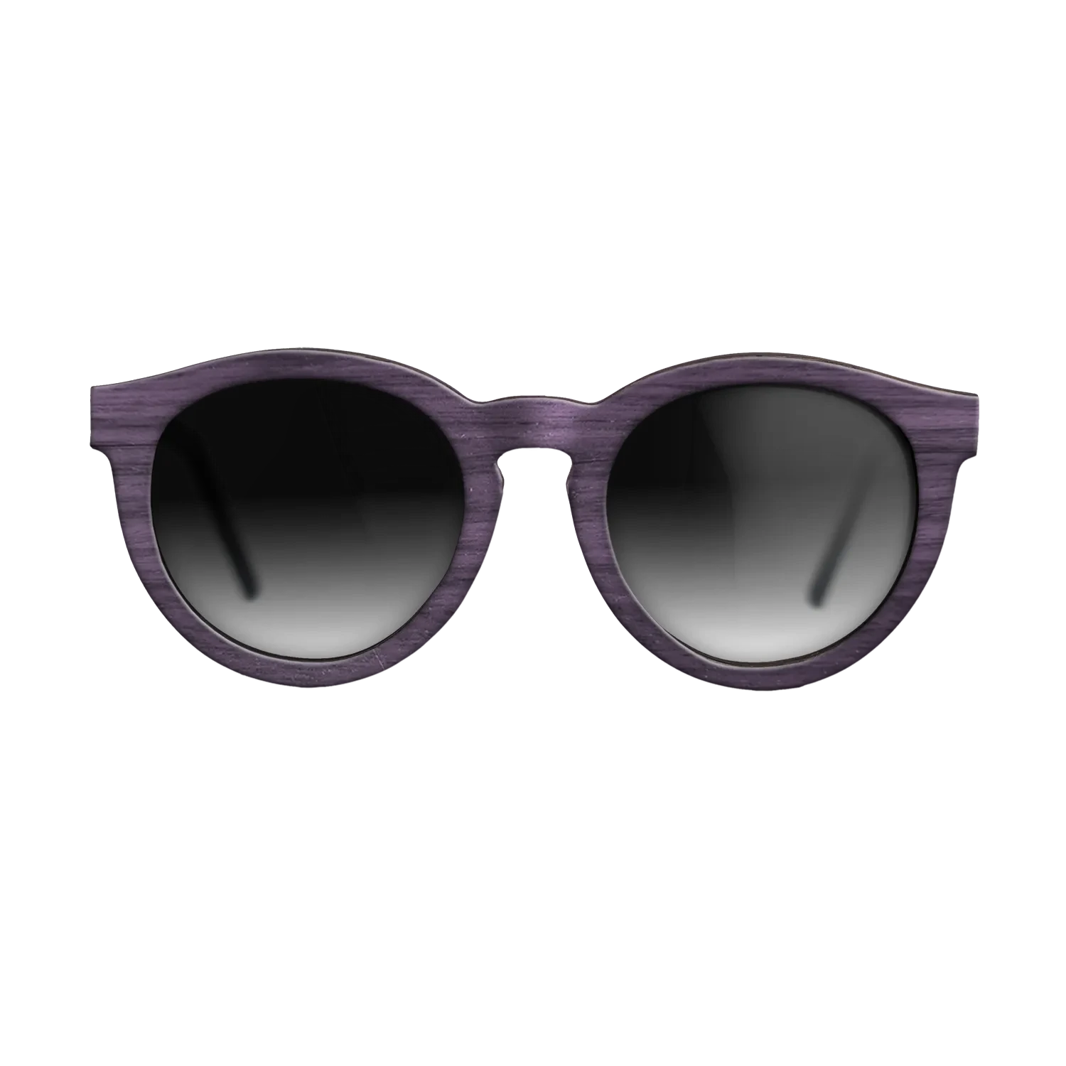 Poplar Dyed: Turquoise,Walnut: Straight Grain: Single Cut - The Rebel - Round - SIRIS wood optic