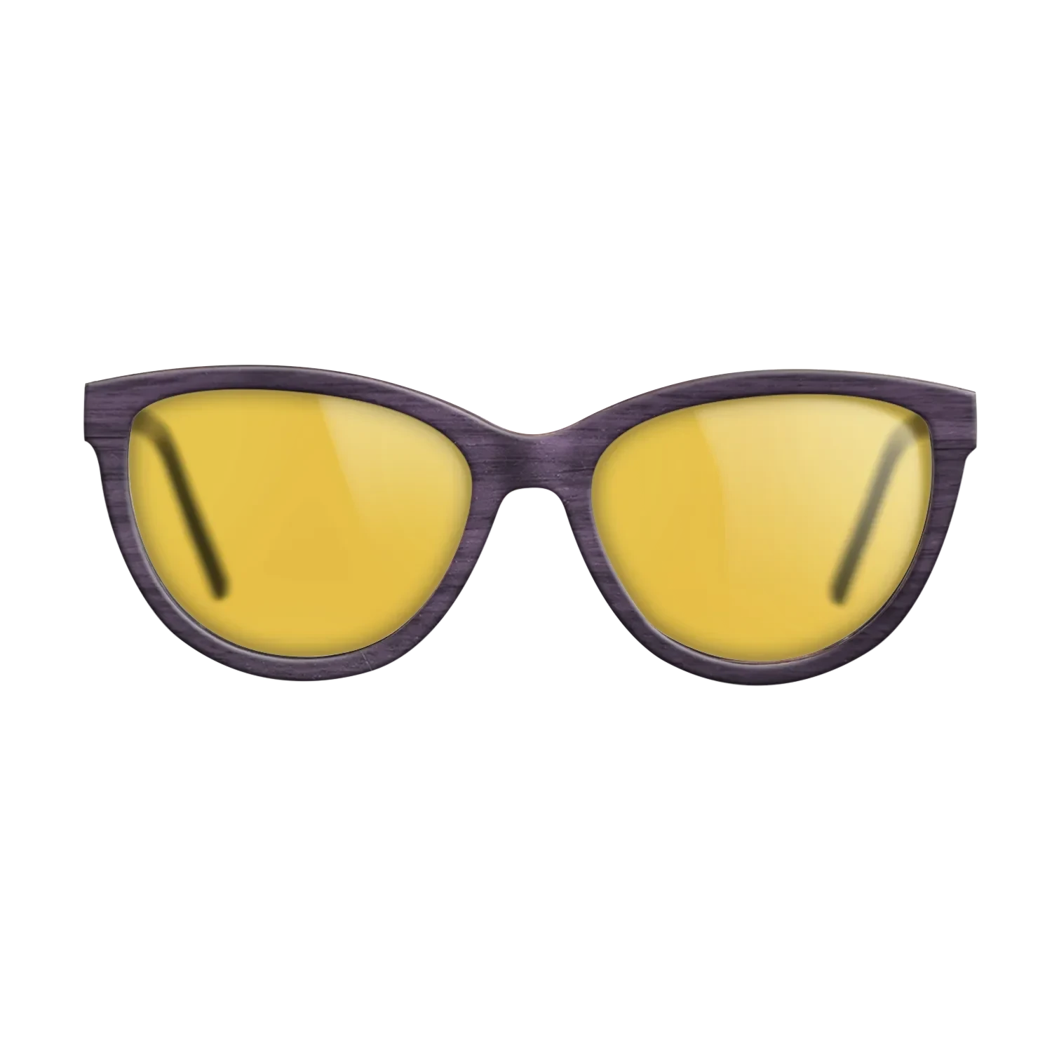 Poplar Dyed: Turquoise,Walnut: Straight Grain: Single Cut - The Maiden - Cat - SIRIS wood optic