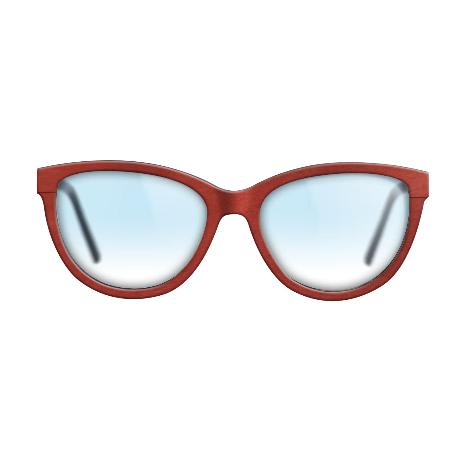 Walnut: Straight Grain,Poplar Dyed: Red: Single Cut - The Maiden - Cat - Chroma - SIRIS wood optic