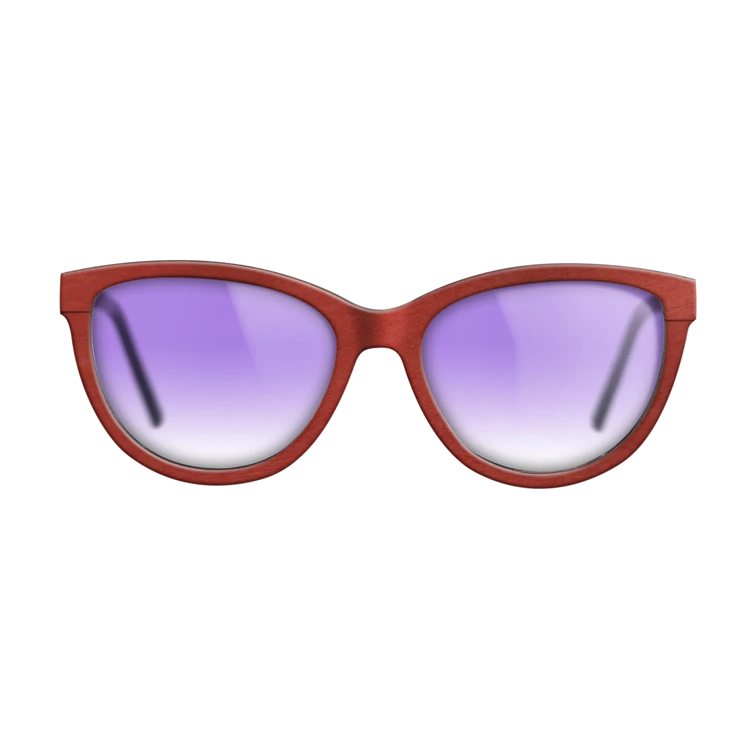 Walnut: Straight Grain,Poplar Dyed: Red: Single Cut - The Maiden - Cat - Chroma - SIRIS wood optic