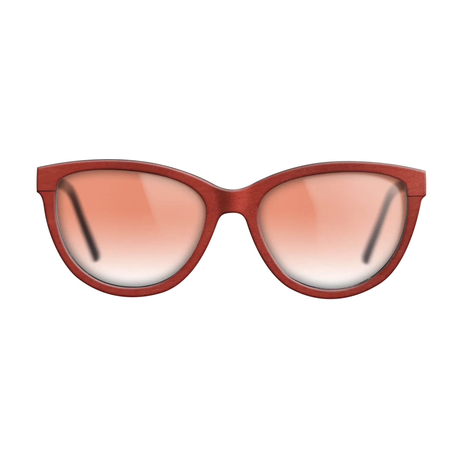 Walnut: Straight Grain,Poplar Dyed: Red: Single Cut - The Maiden - Cat - Chroma - SIRIS wood optic