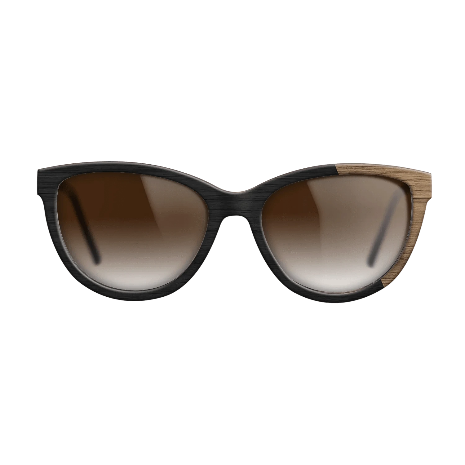 Sumi-e black dyed Straght Grain Walnut: Sumi-e - The Maiden - Cat - 1932 - SIRIS wood optic