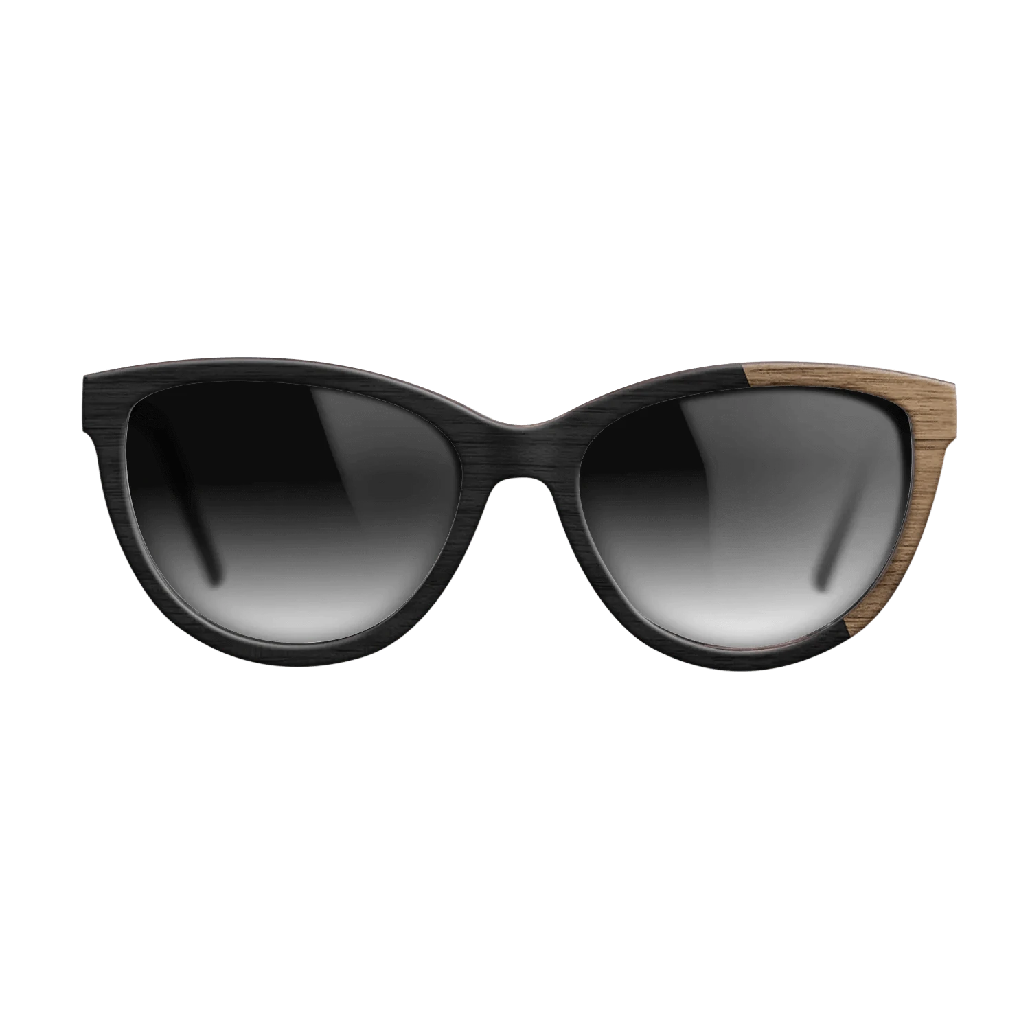 Sumi-e black dyed Straght Grain Walnut: Sumi-e - The Maiden - Cat - 1932 - SIRIS wood optic