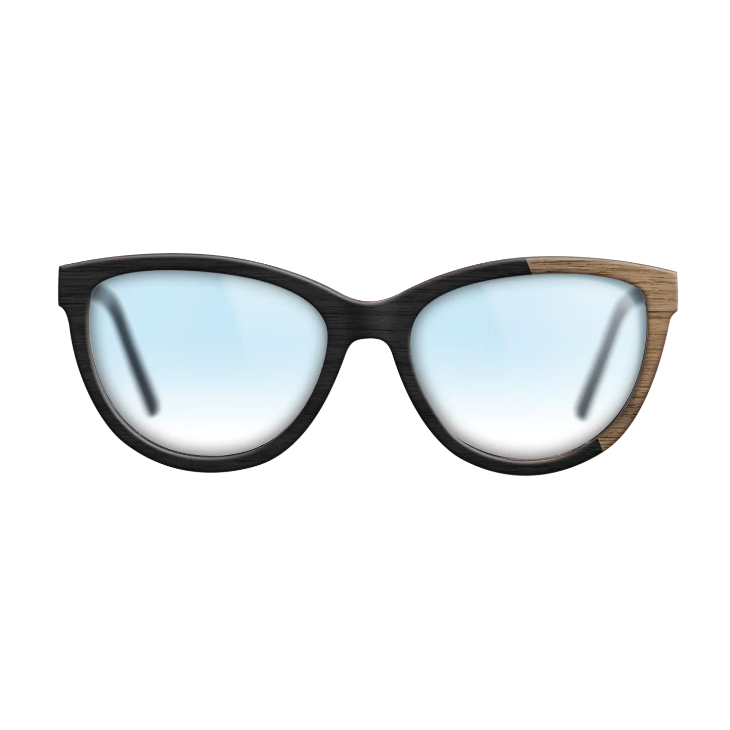 Sumi-e black dyed Straght Grain Walnut: Sumi-e - The Maiden - Cat - 1932 - SIRIS wood optic
