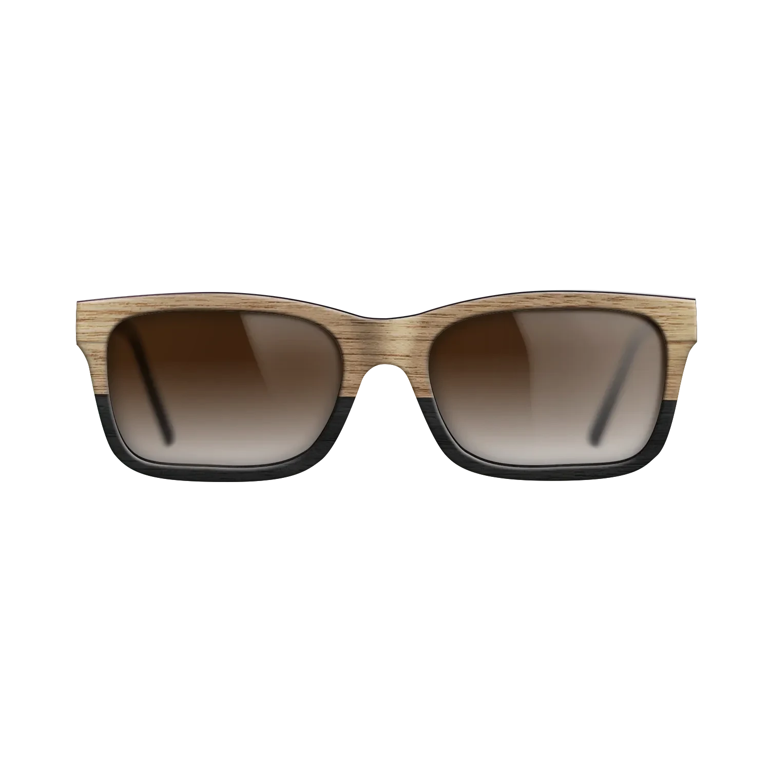 Sumi-e black dyed Straght Grain Walnut: Sumi-e - The Sage - Rectangle - 2055 - SIRIS wood optic