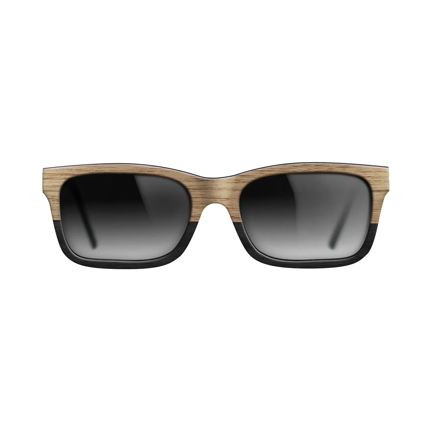 Sumi-e black dyed Straght Grain Walnut: Sumi-e - The Sage - Rectangle - 2055 - SIRIS wood optic