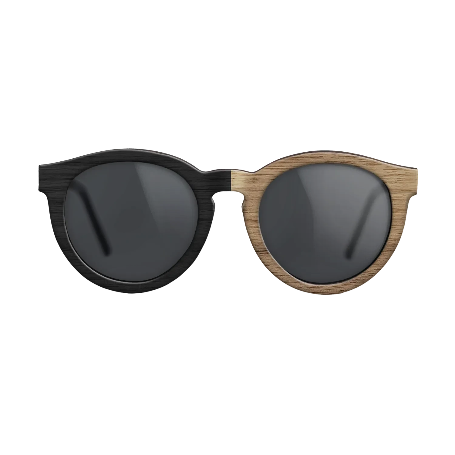 Sumi-e black dyed Straght Grain Walnut: Sumi-e - The Rebel - Round - 1730 - SIRIS wood optic