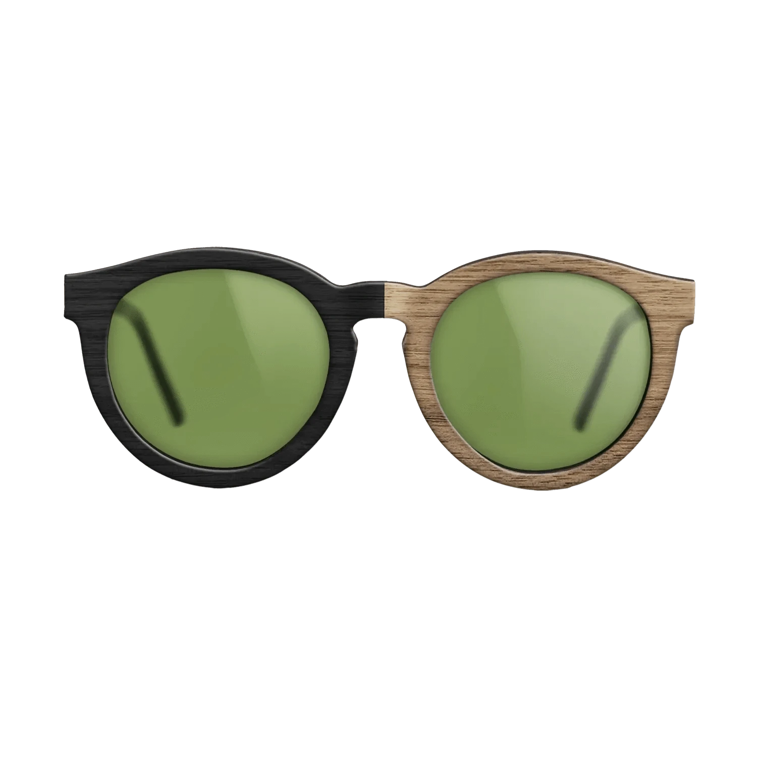 Sumi-e black dyed Straght Grain Walnut: Sumi-e - The Rebel - Round - 1730 - SIRIS wood optic