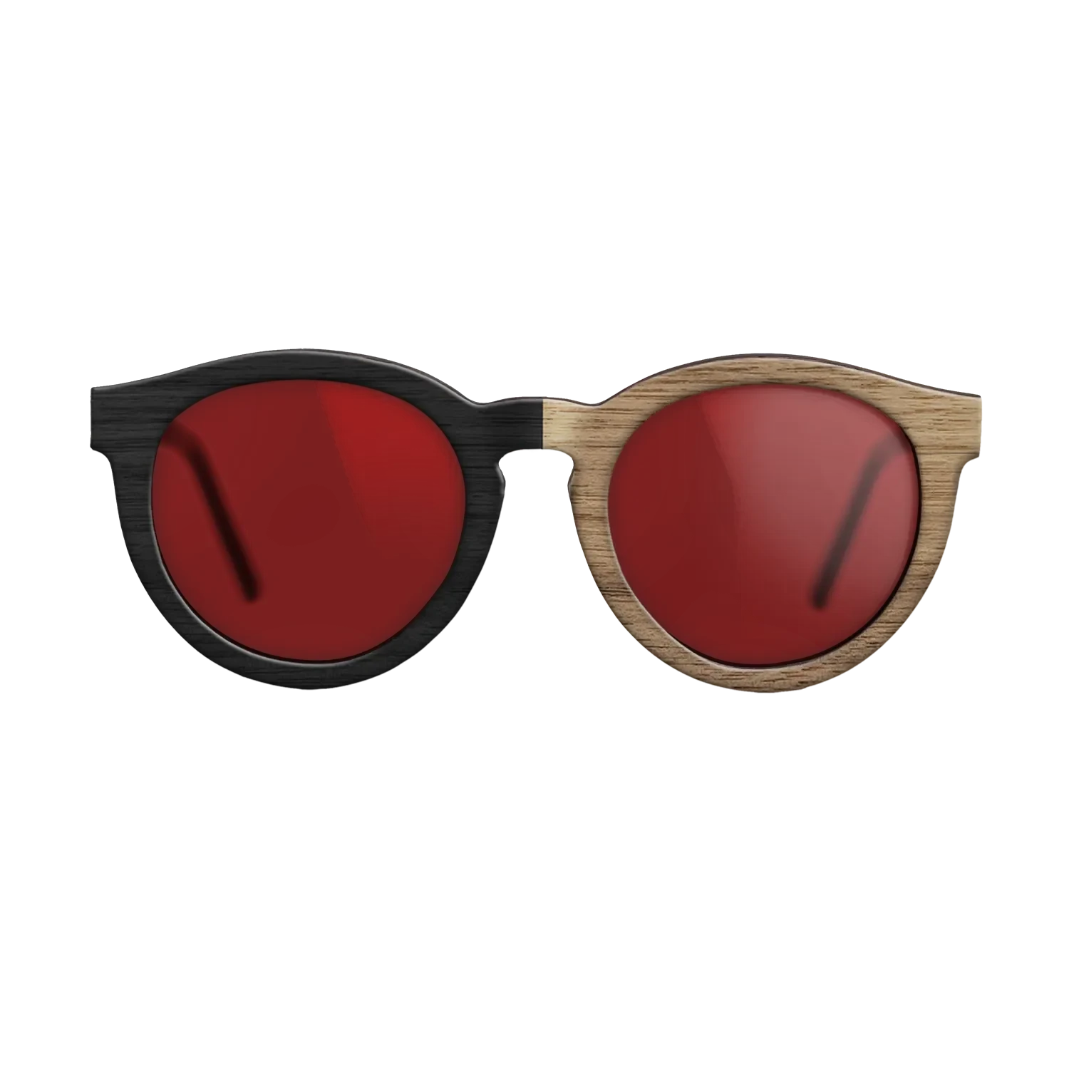 Sumi-e black dyed Straght Grain Walnut: Sumi-e - The Rebel - Round - 1730 - SIRIS wood optic