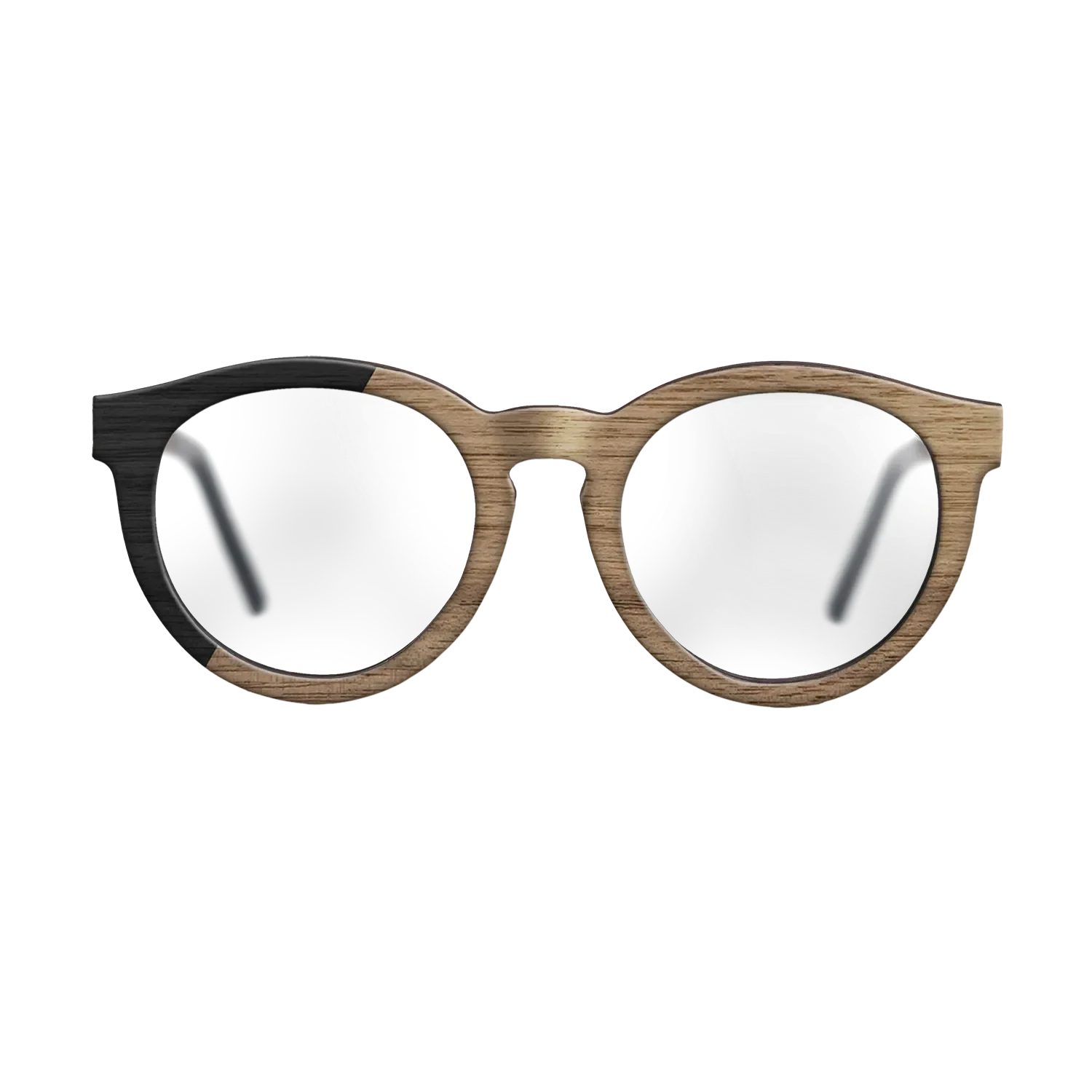Sumi-e black dyed Straght Grain Walnut: Sumi-e - The Rebel - Round - 927 - SIRIS wood optic