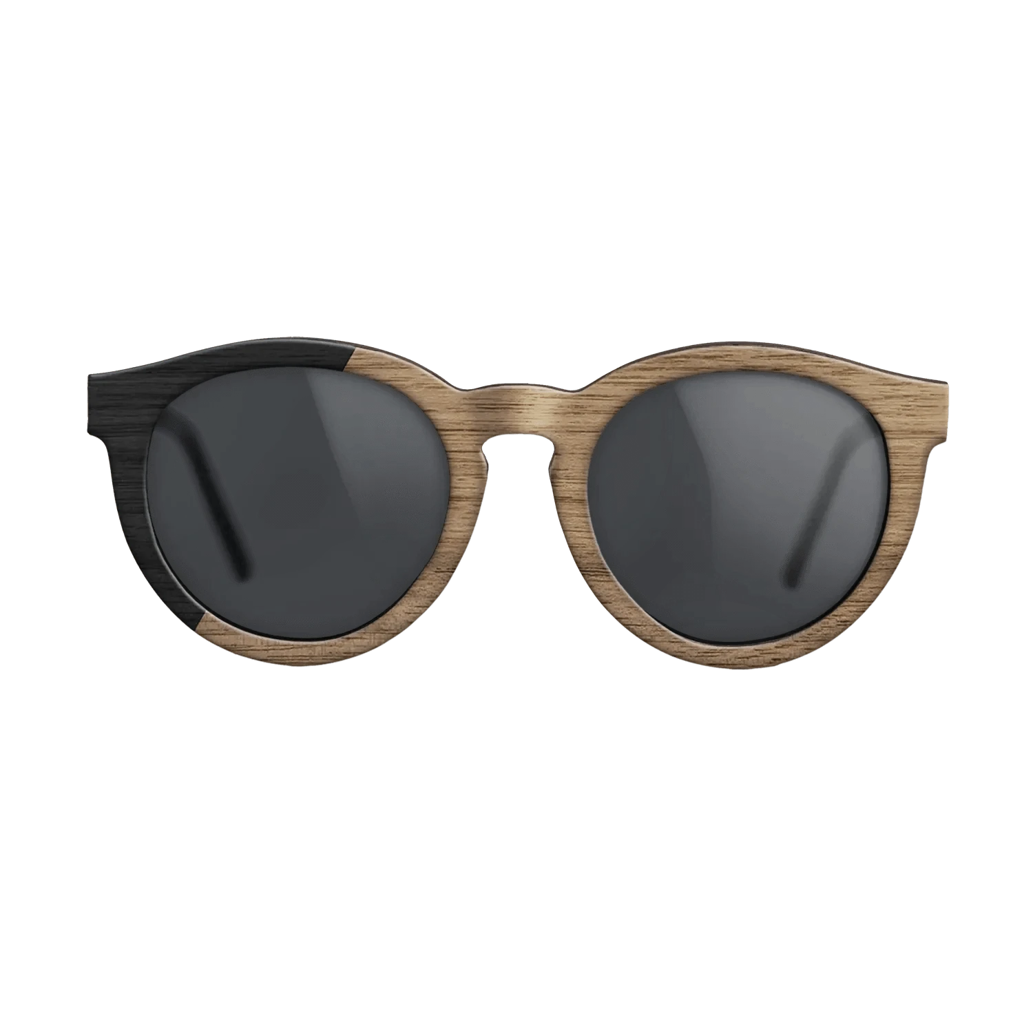 Sumi-e black dyed Straght Grain Walnut: Sumi-e - The Rebel - Round - 927 - SIRIS wood optic