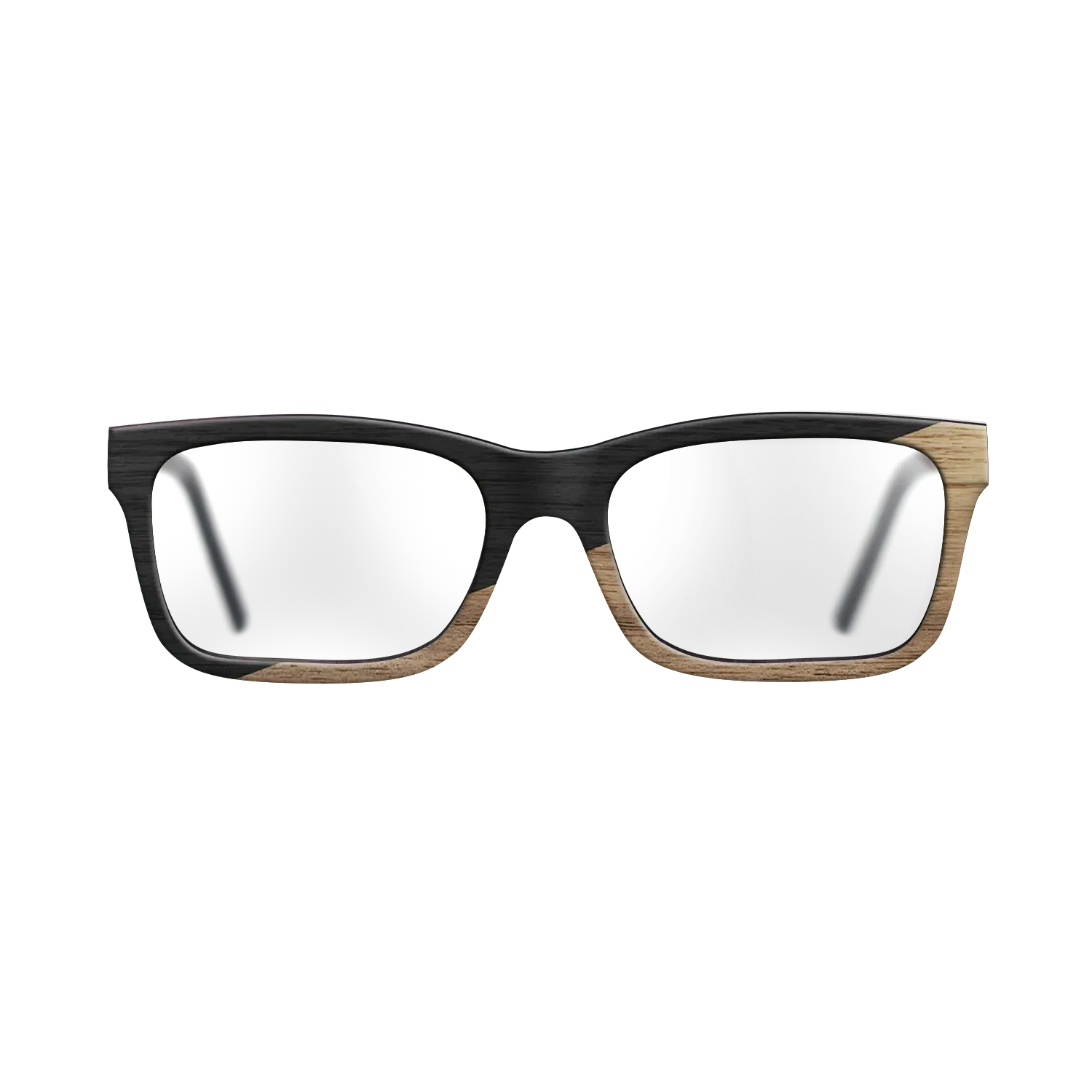 Sumi-e black dyed Straght Grain Walnut: Sumi-e - The Sage - Rectangle - 1569 - SIRIS wood optic