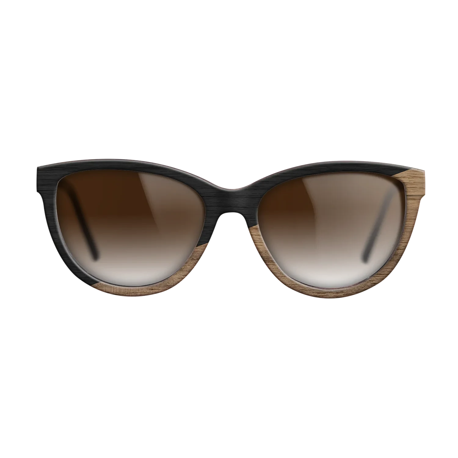Sumi-e black dyed Straght Grain Walnut: Sumi-e - The Maiden - Cat - 1569 - SIRIS wood optic