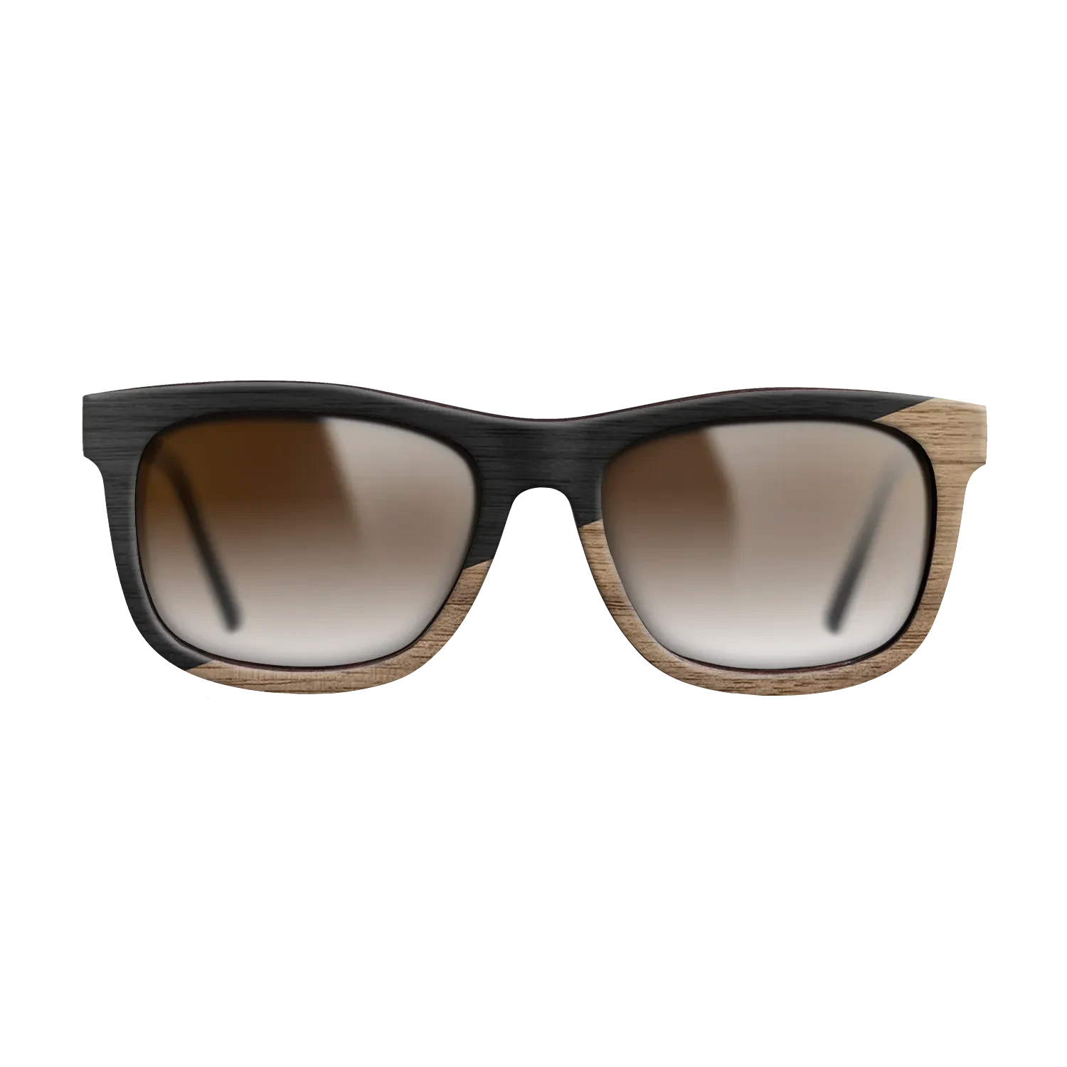 Sumi-e black dyed Straght Grain Walnut: Sumi-e - The Hero - Square - SIRIS wood optic