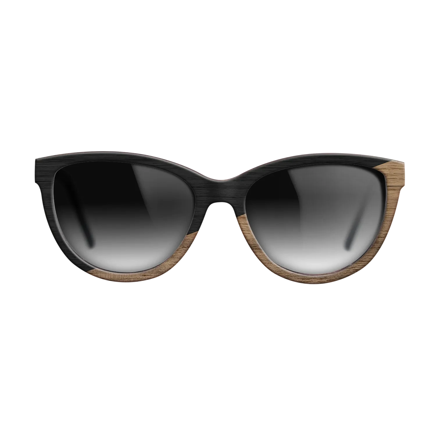 Sumi-e black dyed Straght Grain Walnut: Sumi-e - The Maiden - Cat - SIRIS wood optic