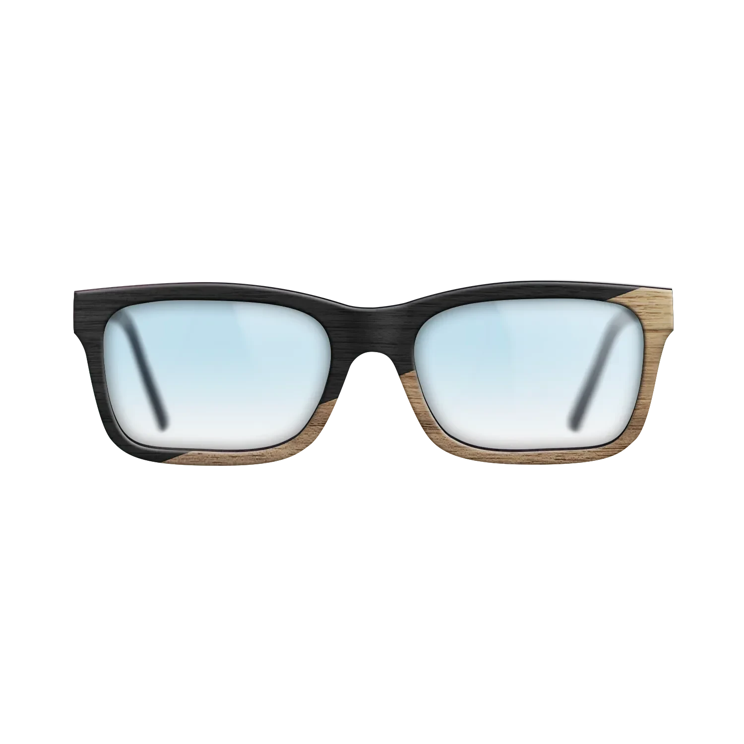 Sumi-e black dyed Straght Grain Walnut: Sumi-e - The Sage - Rectangle - 1569 - SIRIS wood optic