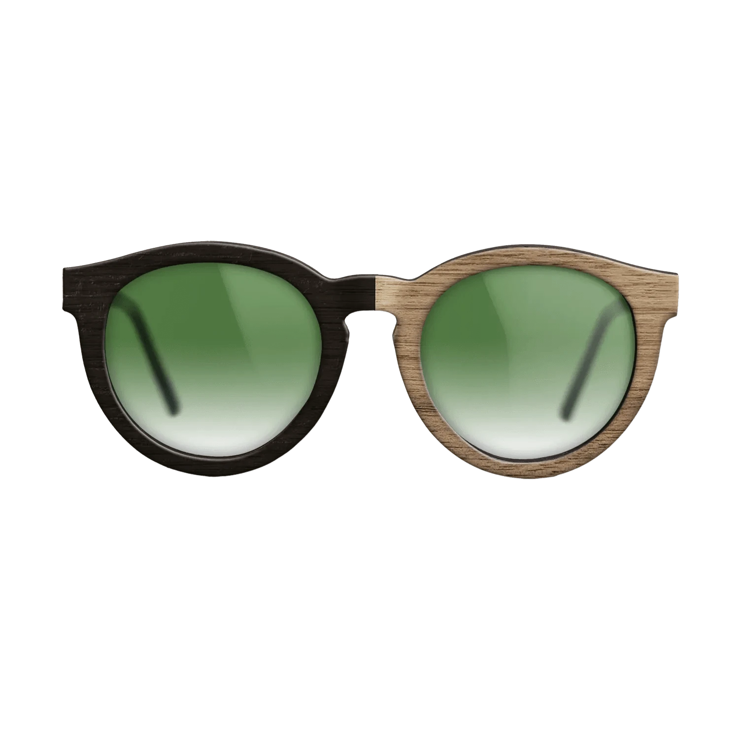 Yakisugi charred Straight Grain Walnut: Yakisugi - The Rebel - Round - 2034 - SIRIS wood optic