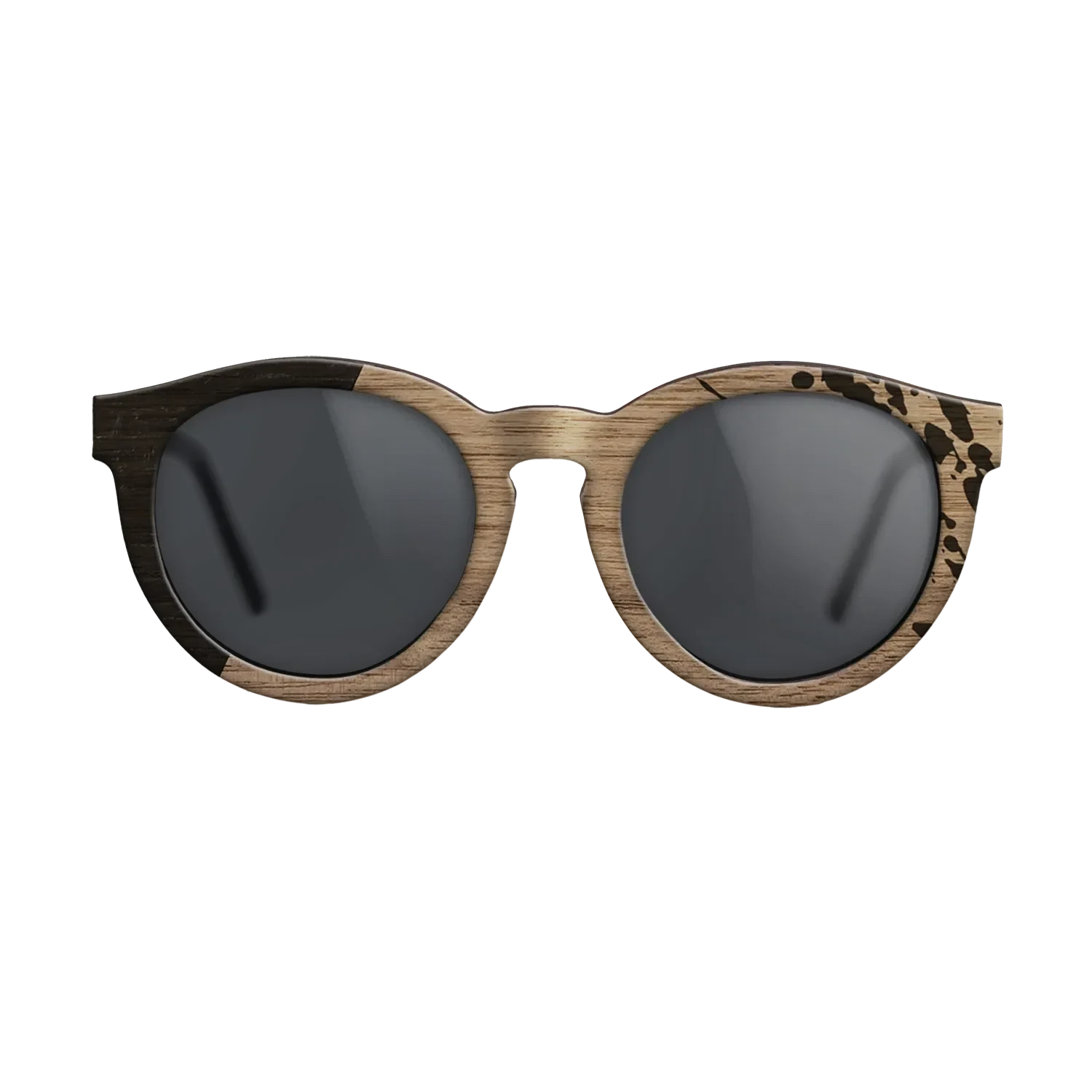 Yakisugi charred Straight Grain Walnut: Yakisugi - The Rebel - Round - 1638 - SIRIS wood optic