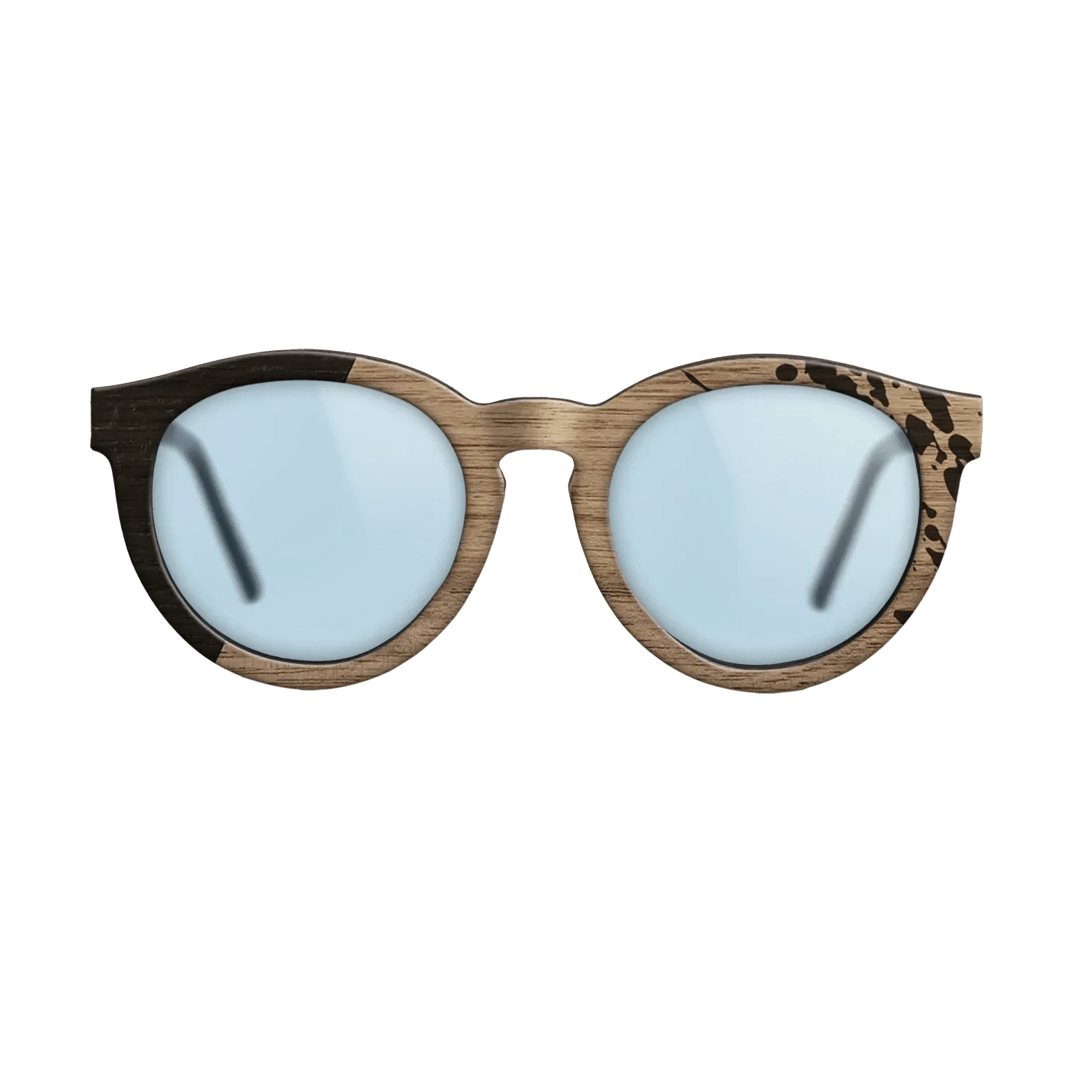 Yakisugi charred Straight Grain Walnut: Yakisugi - The Rebel - Round - 1638 - SIRIS wood optic