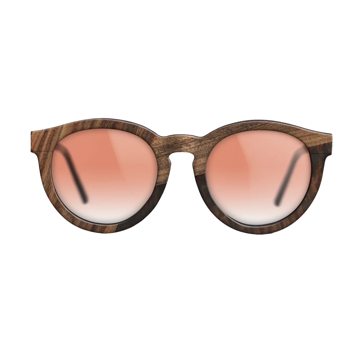 Olive Burl,Santos Rosewood Dark,Santos Rosewood Light,Fumed Eucalyptus,Italian Ebony: Geometric - The Rebel - Round - SIRIS wood optic