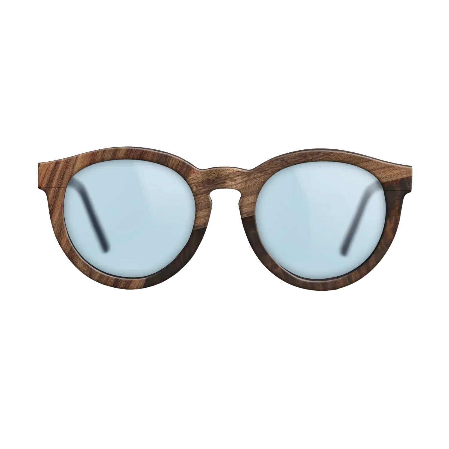 Olive Burl,Santos Rosewood Dark,Santos Rosewood Light,Fumed Eucalyptus,Italian Ebony: Geometric - The Rebel - Round - SIRIS wood optic