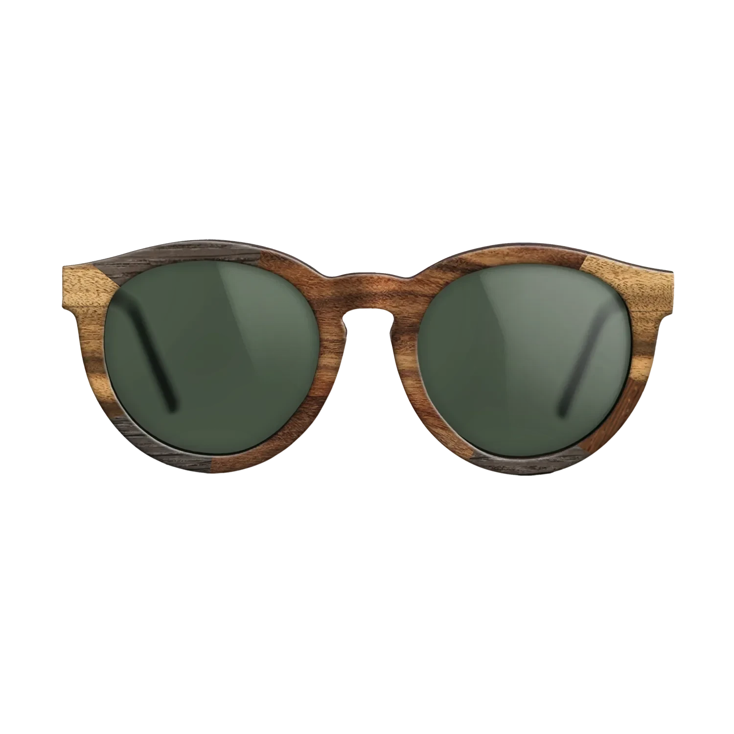 Santos Rosewood Dark,Louro Preto,Fumed Oak,Wenge: Mosaic - The Rebel - Round - SIRIS wood optic