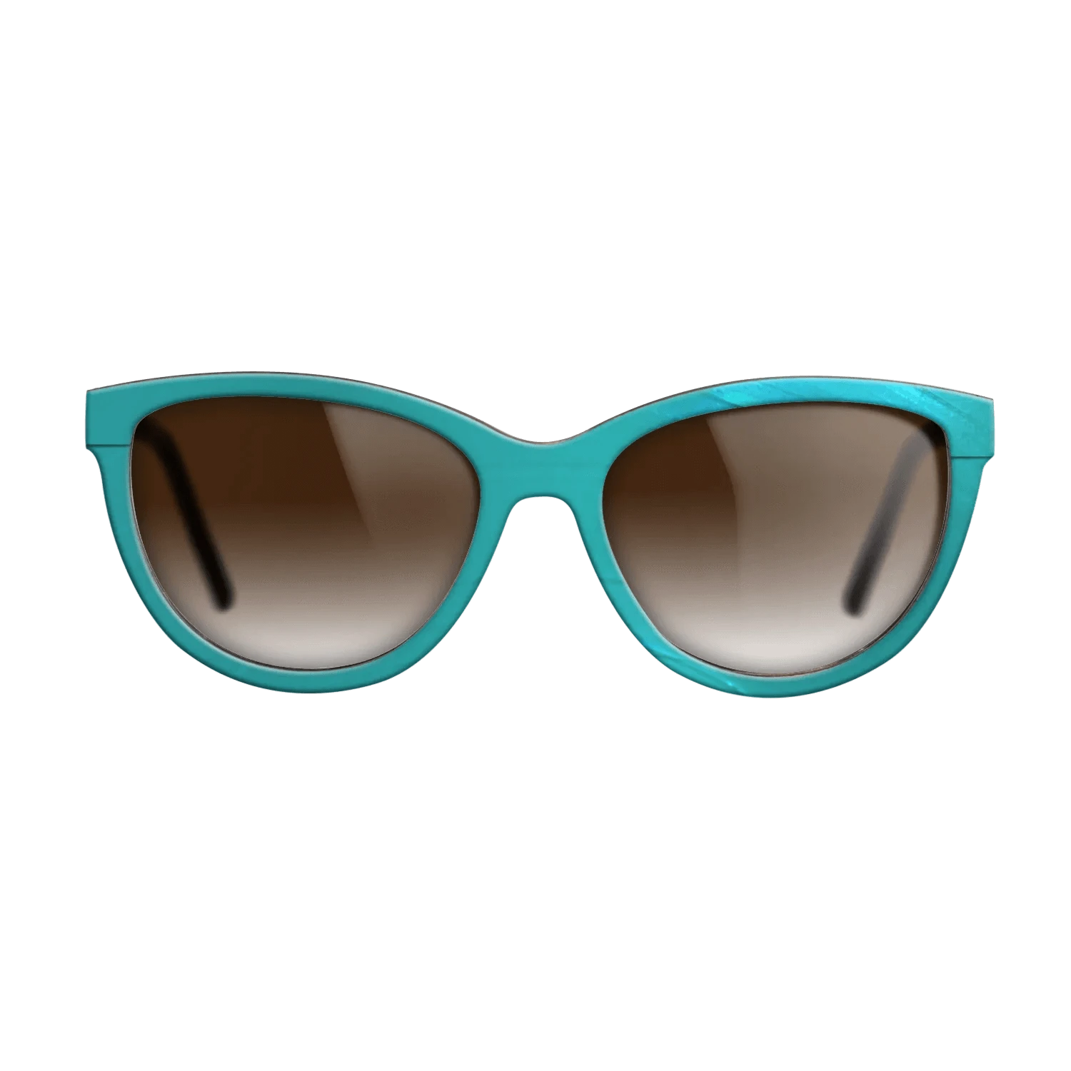 Turquoise Vinyl Front Walnut - The Maiden - Cat - 2208 - SIRIS wood optic