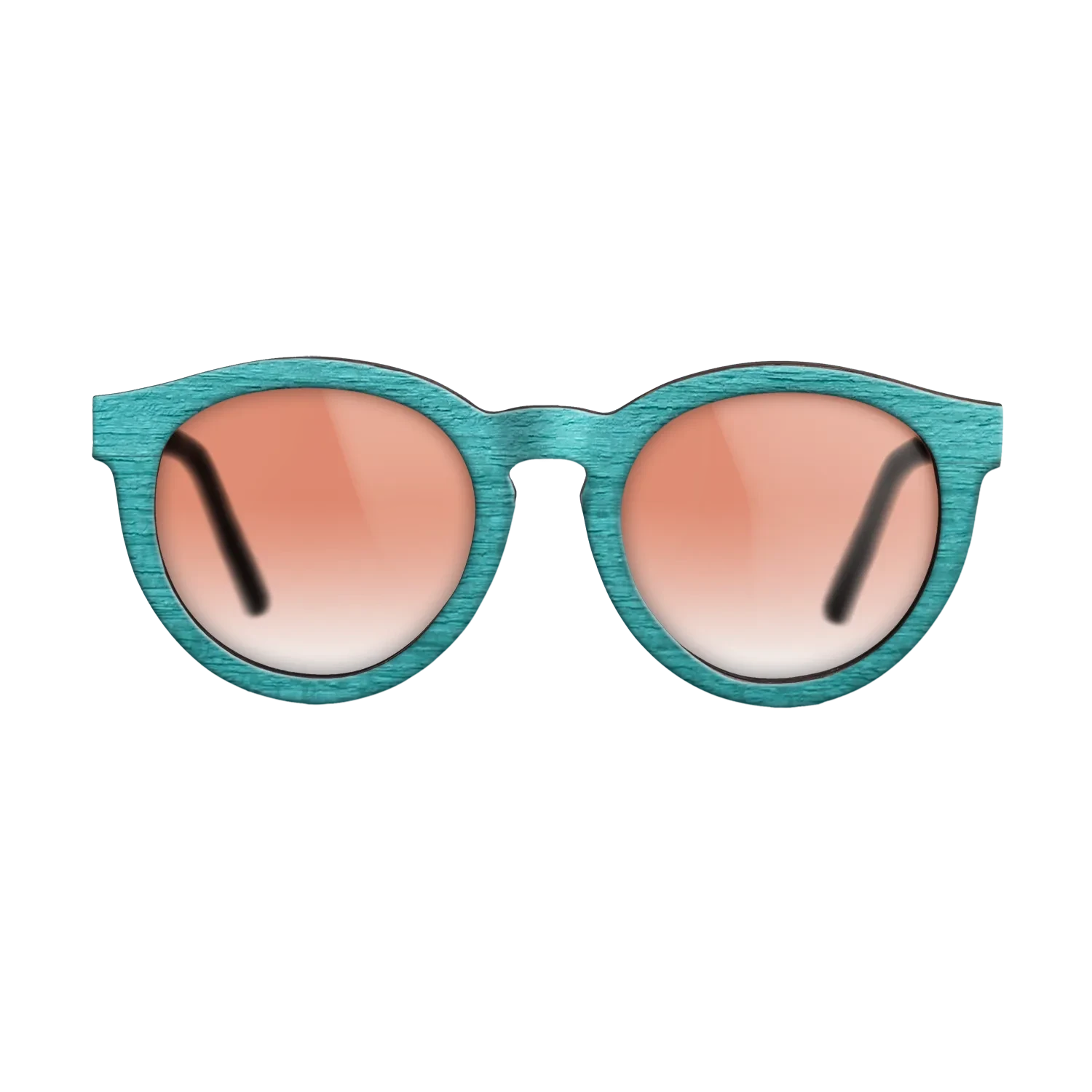 Turquoise Full - The Rebel - Round - 2081  - Chroma - SIRIS wood optic