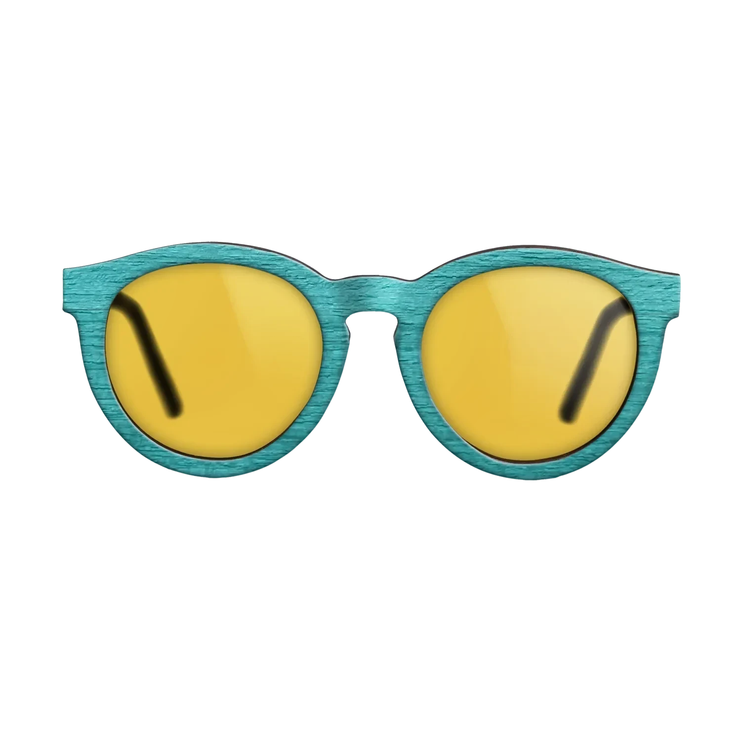 Turquoise Full - The Rebel - Round - 2081  - Chroma - SIRIS wood optic
