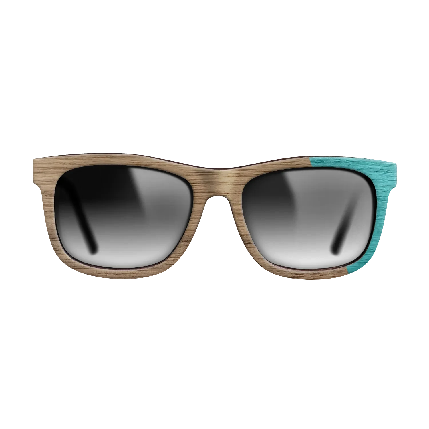 Walnut Turquoise Angle - The Hero - Square - 2085  - Chroma - SIRIS wood optic