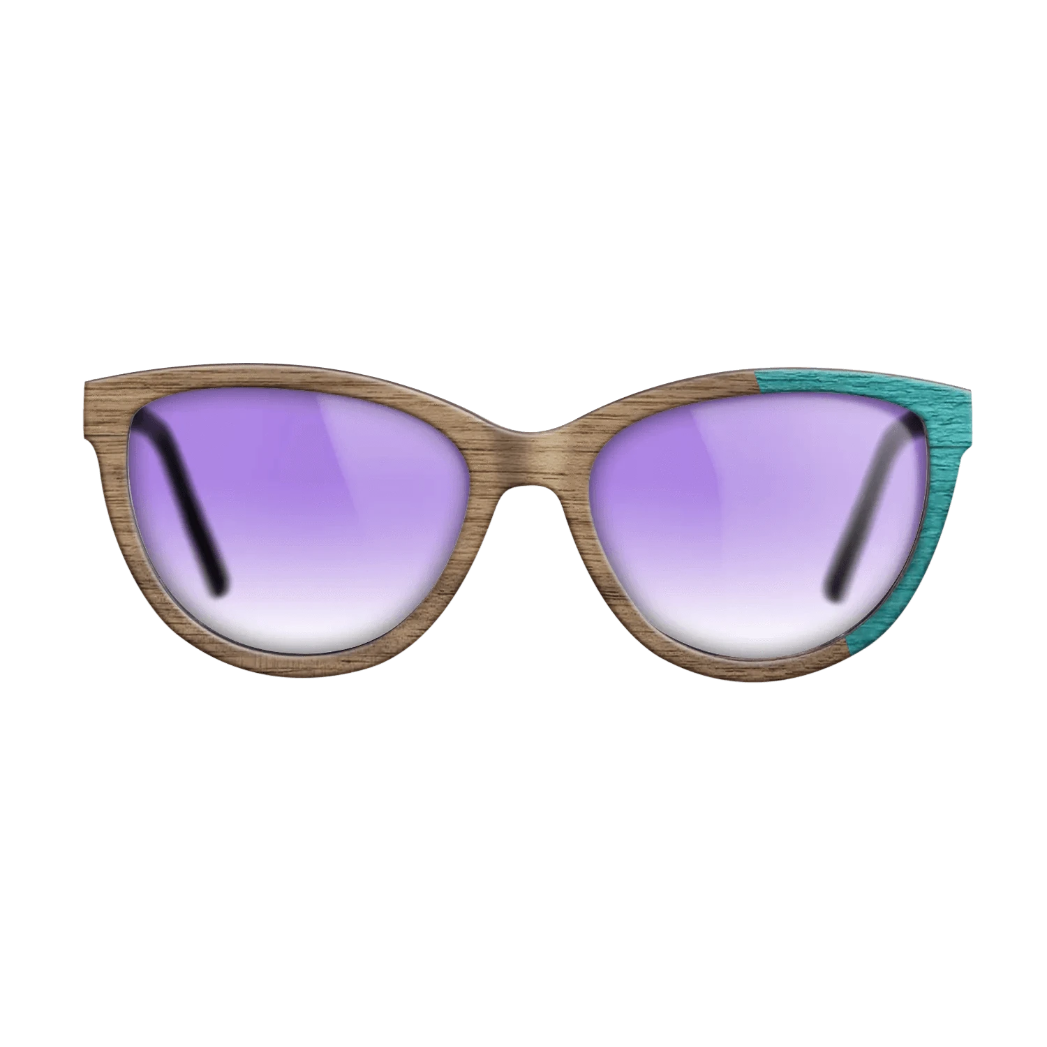 Walnut Turquoise Angle - The Maiden - Cat - 2085  - Chroma - SIRIS wood optic