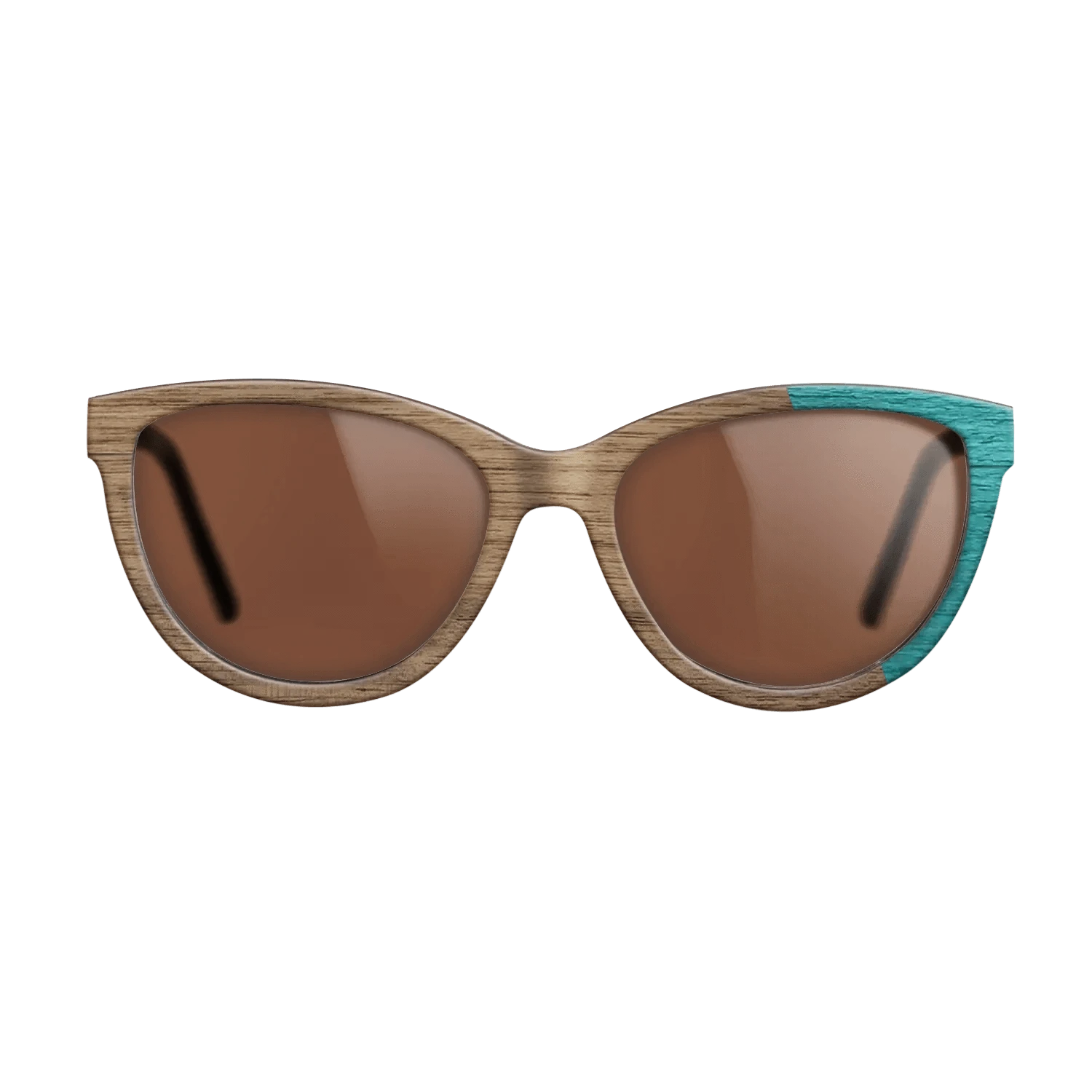 Walnut Turquoise Angle - The Maiden - Cat - 2085  - Chroma - SIRIS wood optic