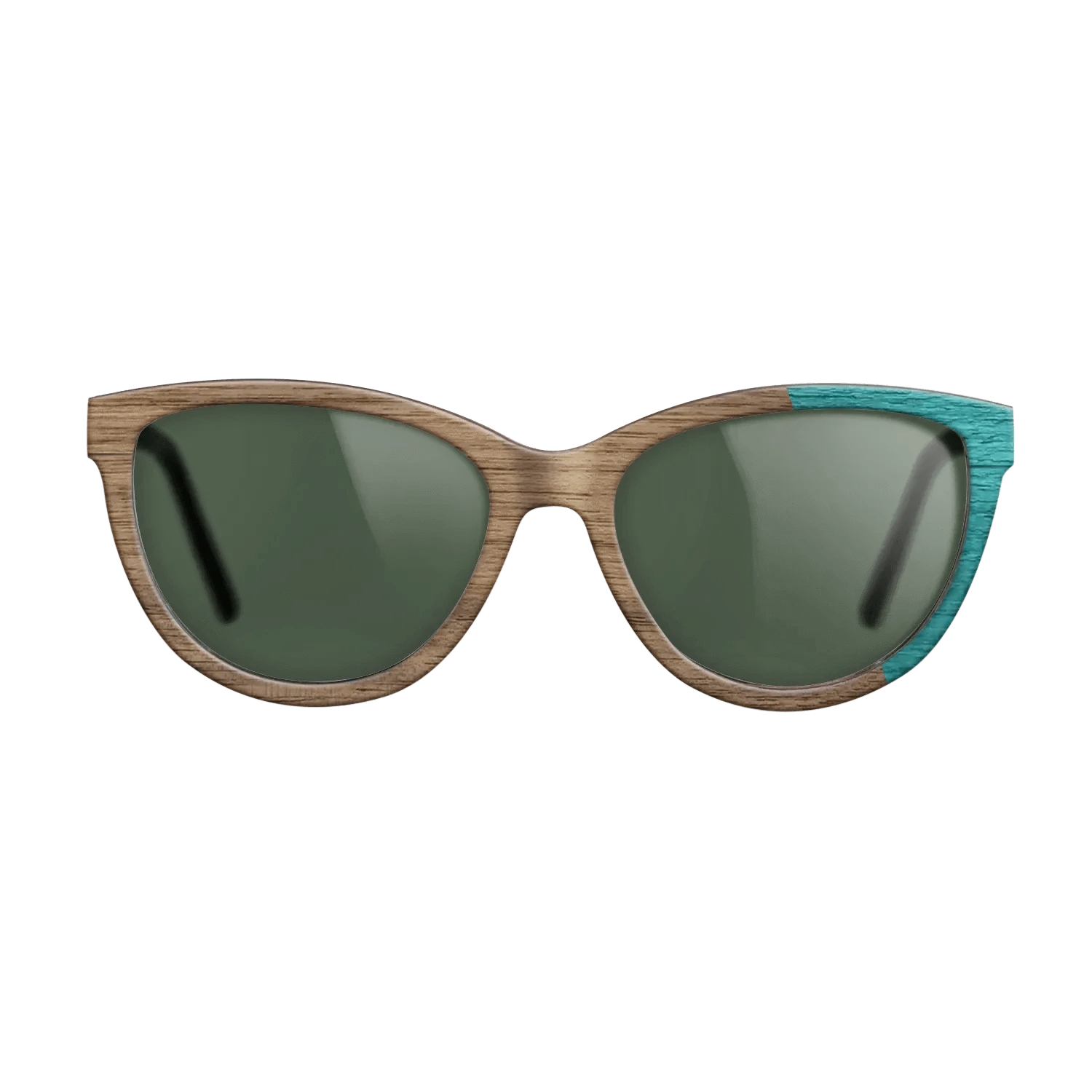 Walnut Turquoise Angle - The Maiden - Cat - 2085  - Chroma - SIRIS wood optic