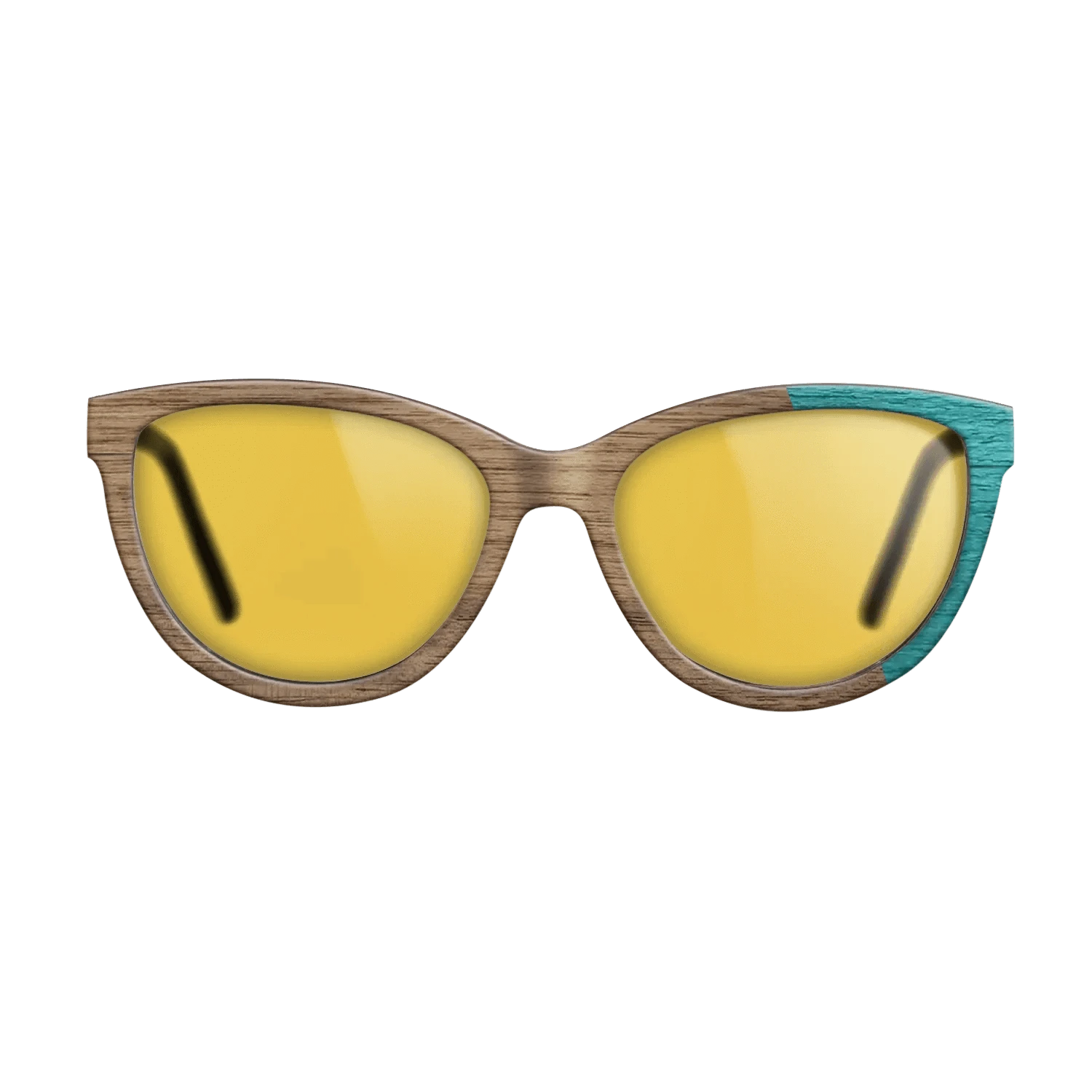 Walnut Turquoise Angle - The Maiden - Cat - 2085  - Chroma - SIRIS wood optic
