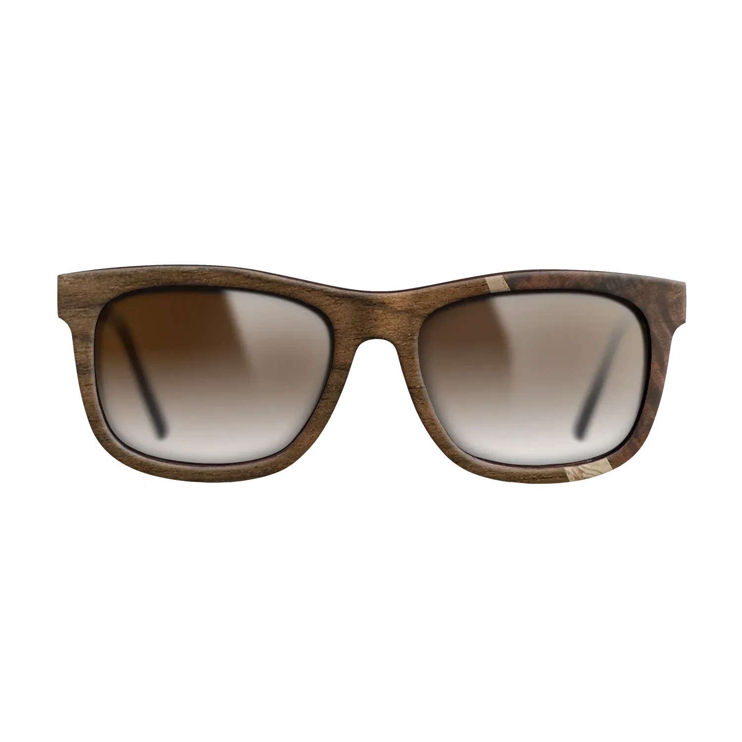 Ziricote Dark Quartered,Olive Burl,Fumed Eucalyptus: Wedge - The Hero - Square - SIRIS wood optic