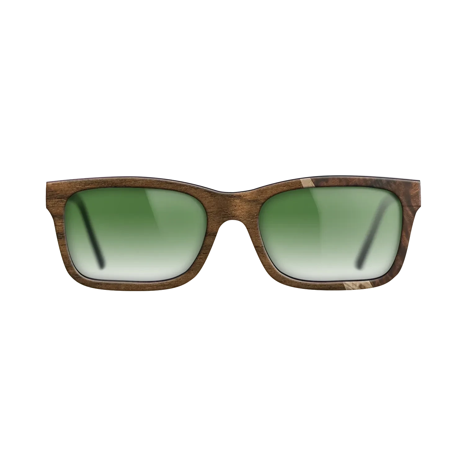 Ziricote Dark Quartered,Olive Burl,Fumed Eucalyptus: Wedge - The Sage - Rectangle - SIRIS wood optic