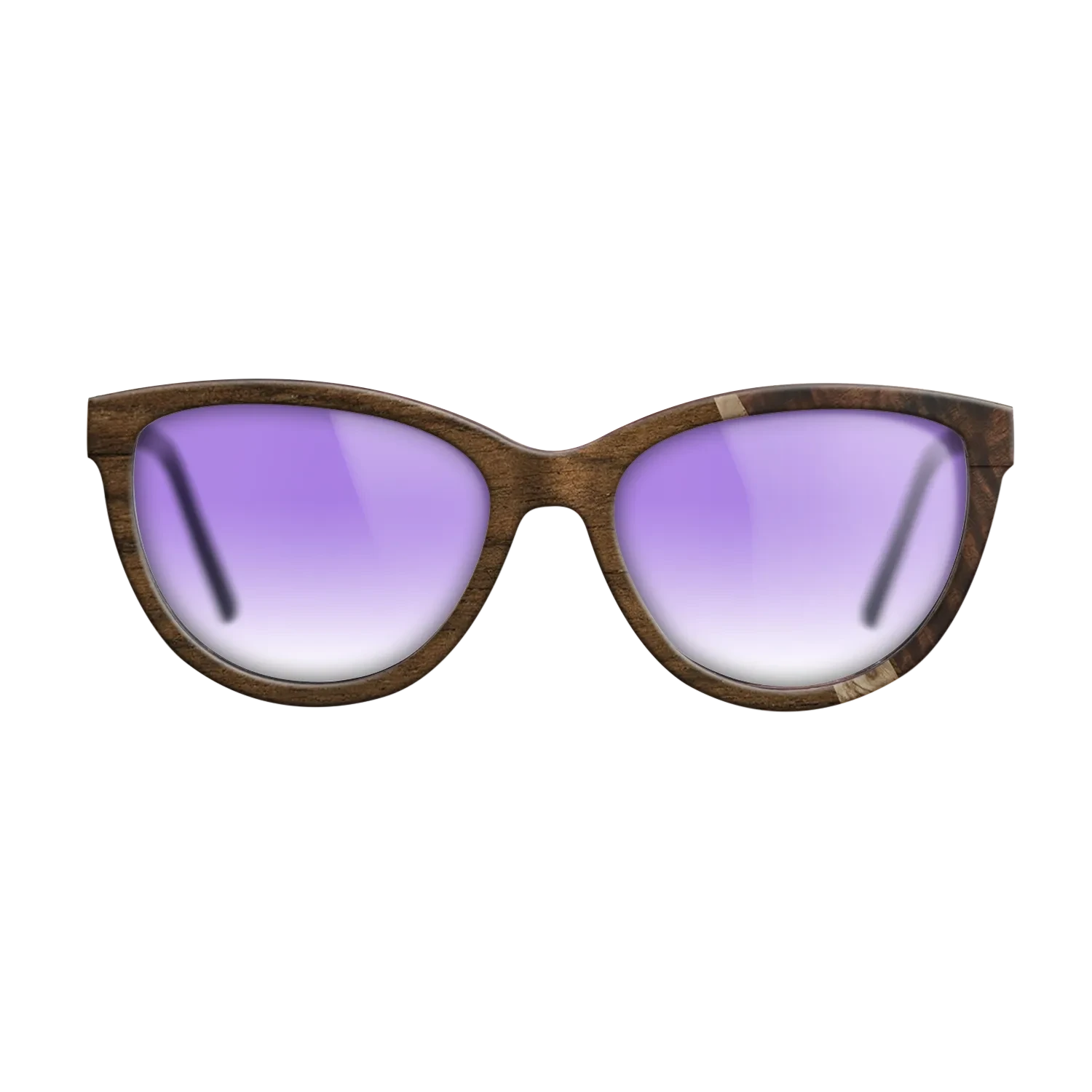 Ziricote Dark Quartered,Olive Burl,Fumed Eucalyptus: Wedge - The Maiden - Cat - SIRIS wood optic